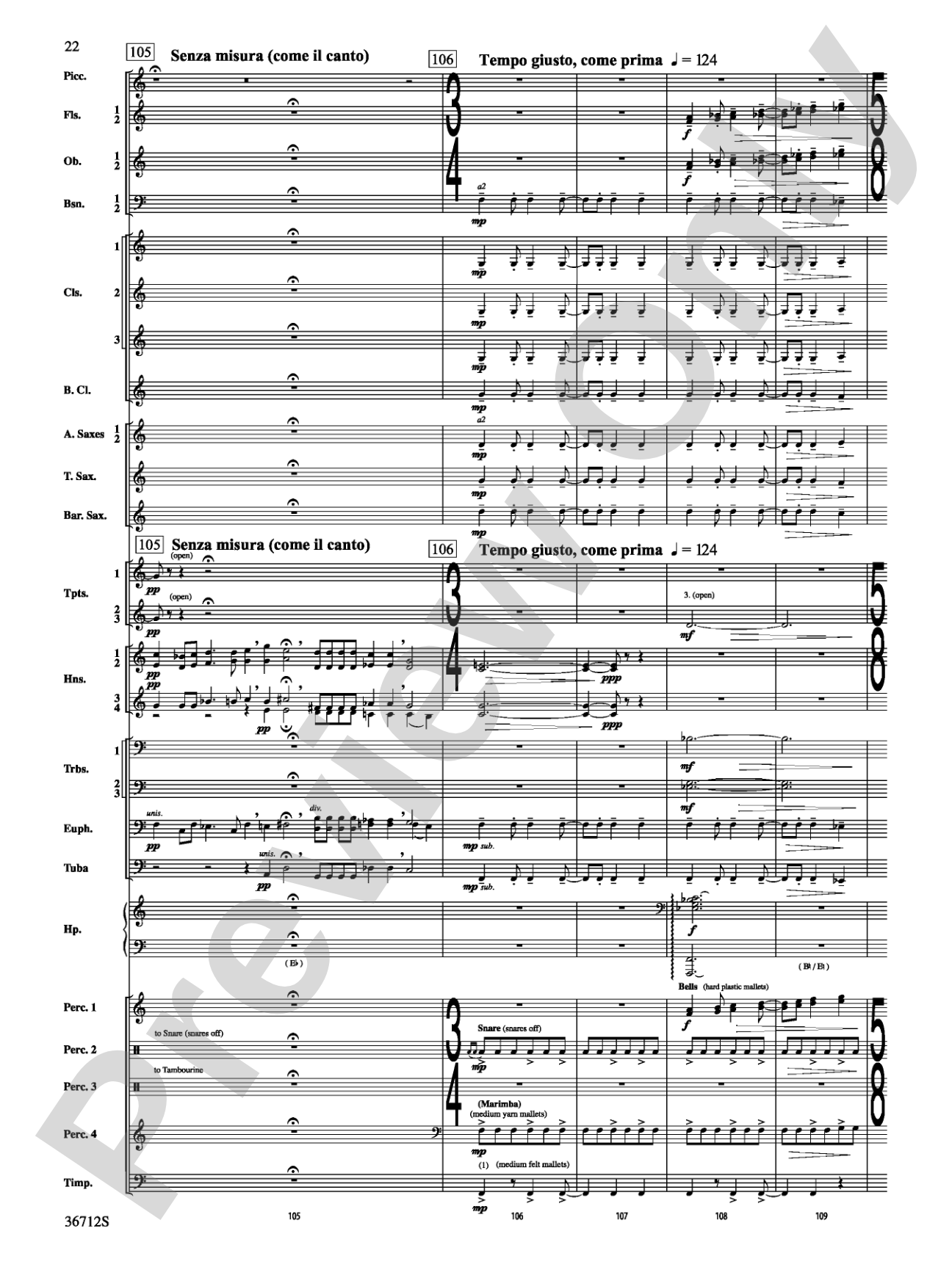 Gloria: Concert Band Conductor Score & Parts