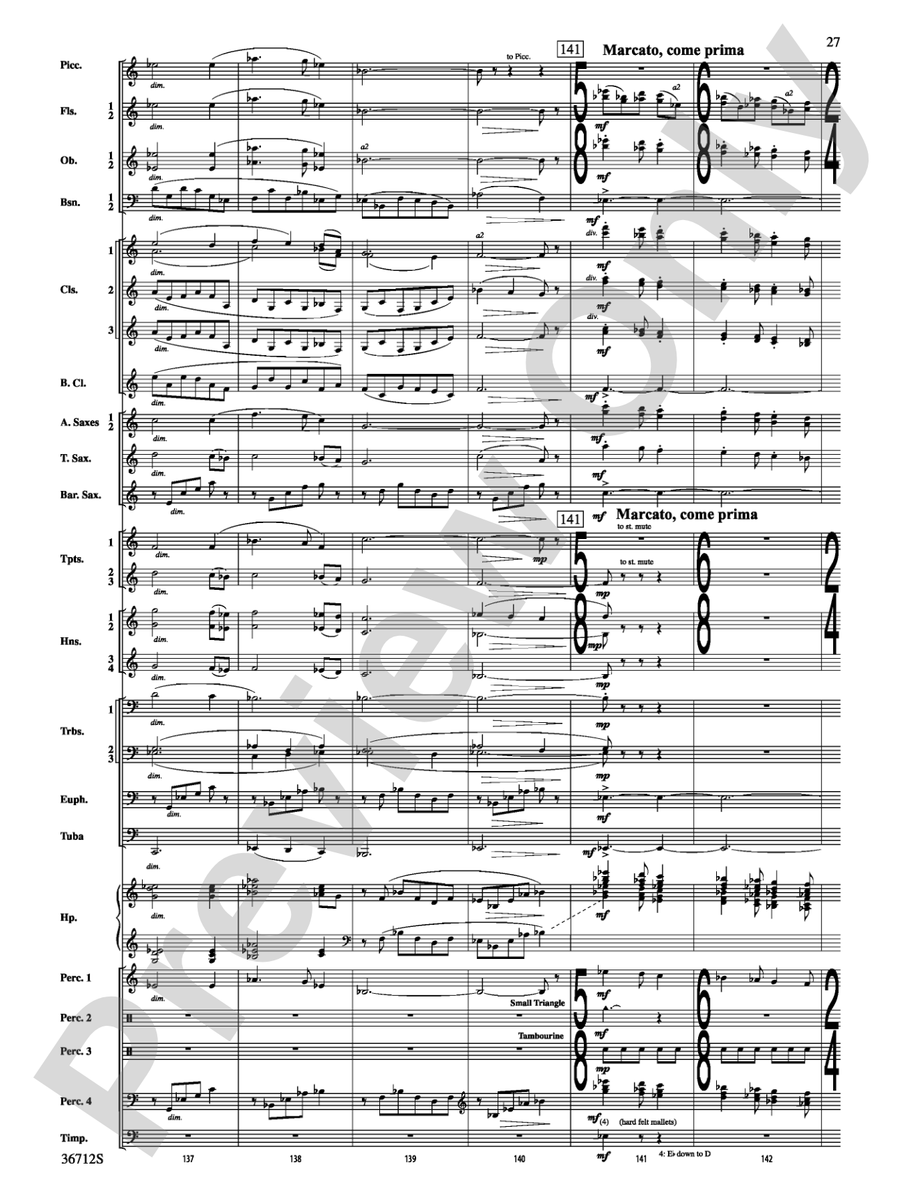 Gloria: Concert Band Conductor Score & Parts