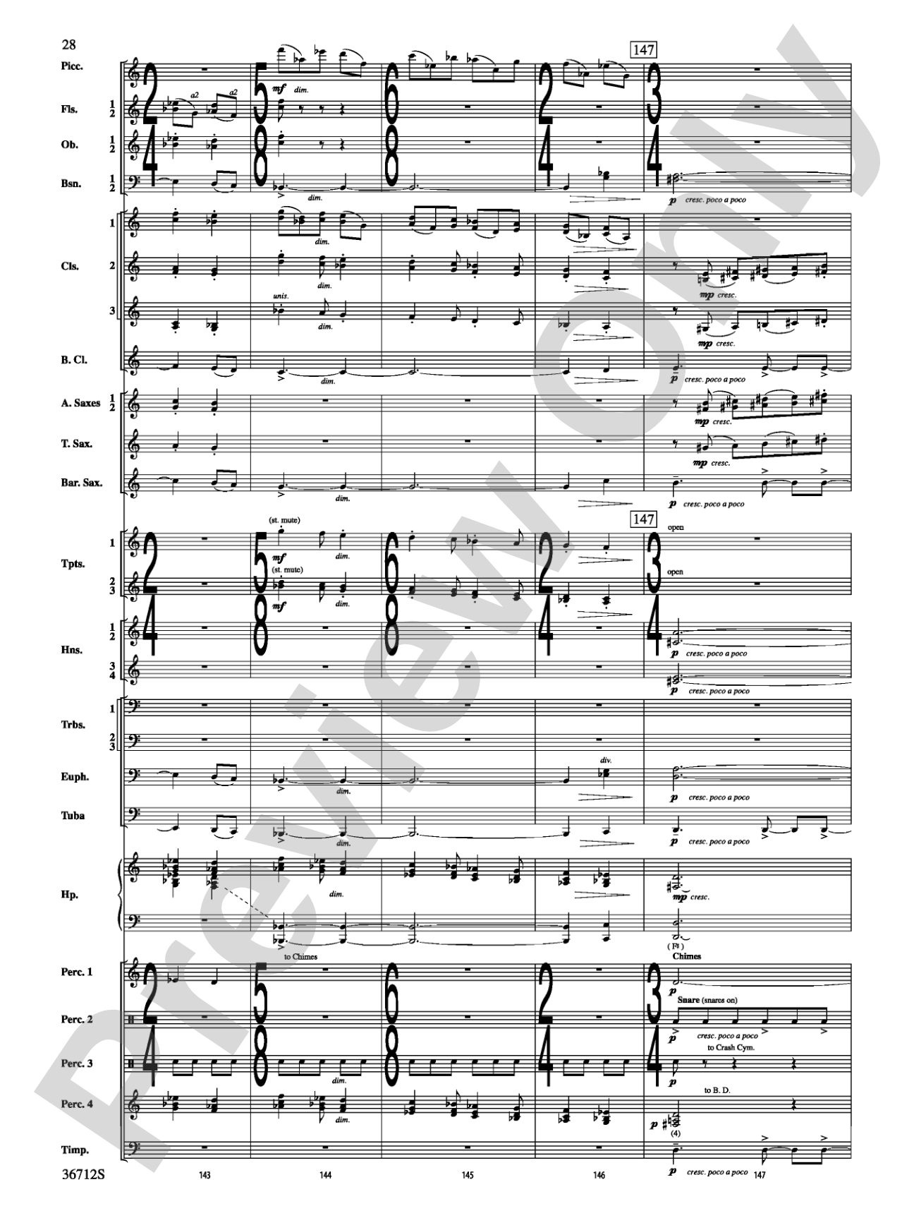Gloria: Concert Band Conductor Score & Parts