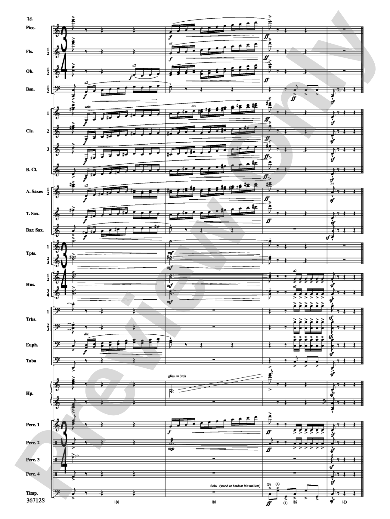Gloria: Concert Band Conductor Score & Parts
