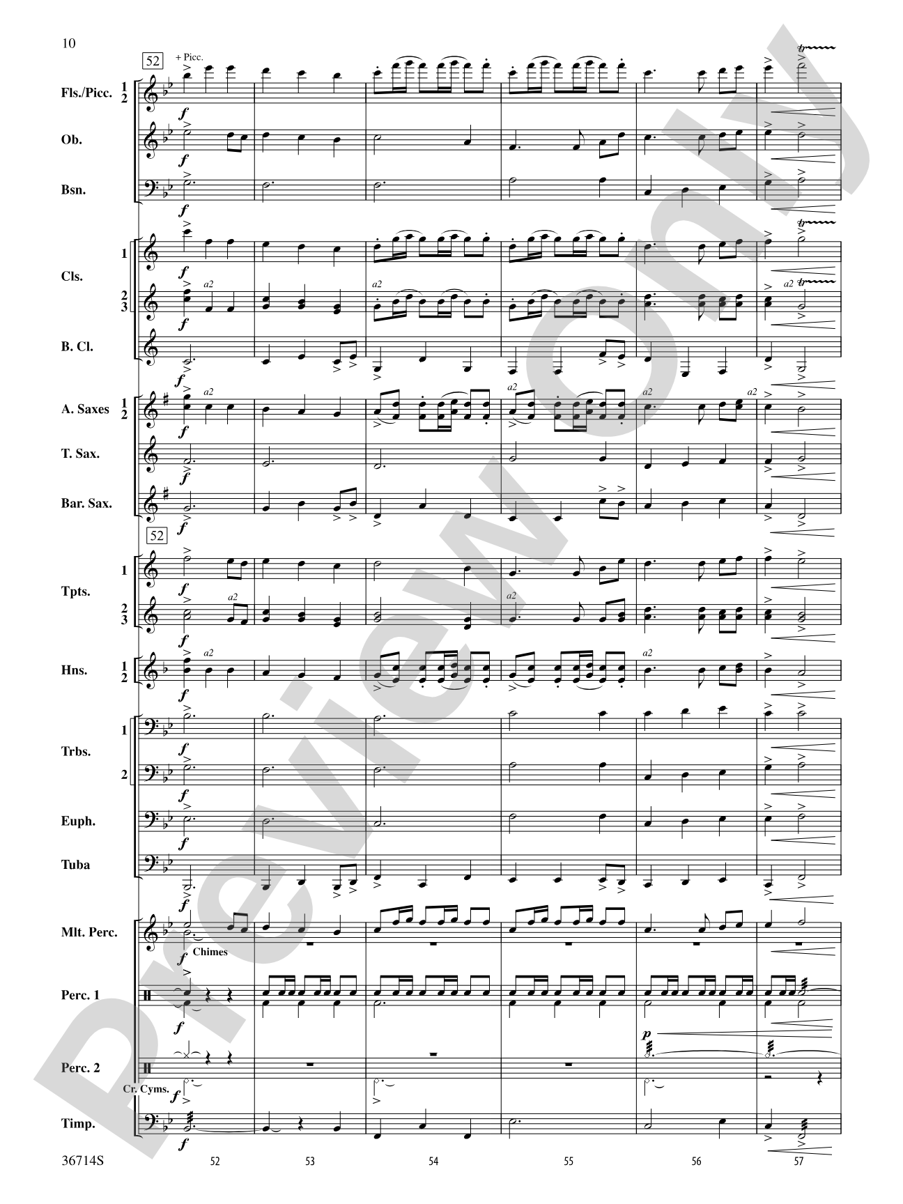 Proclamations: Concert Band Conductor Score & Parts