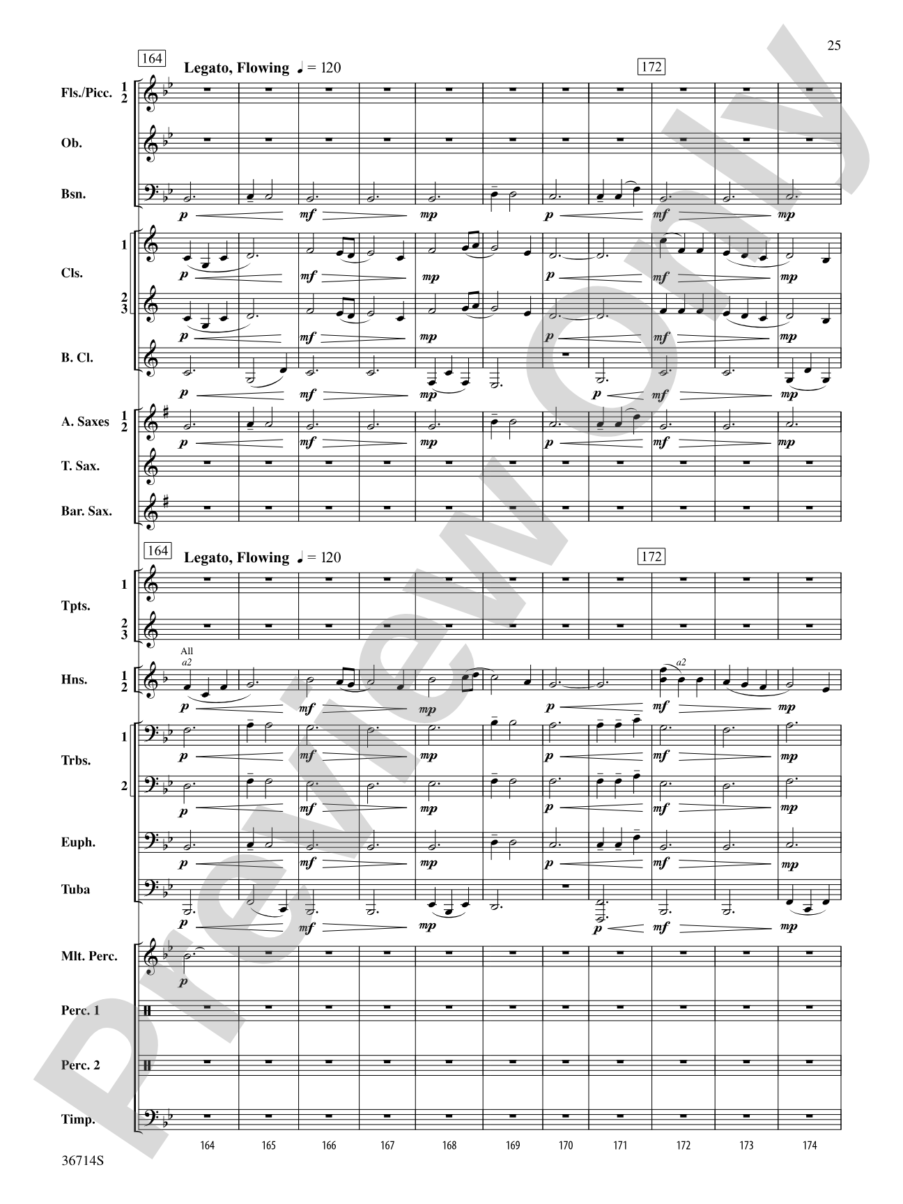 Proclamations: Concert Band Conductor Score & Parts