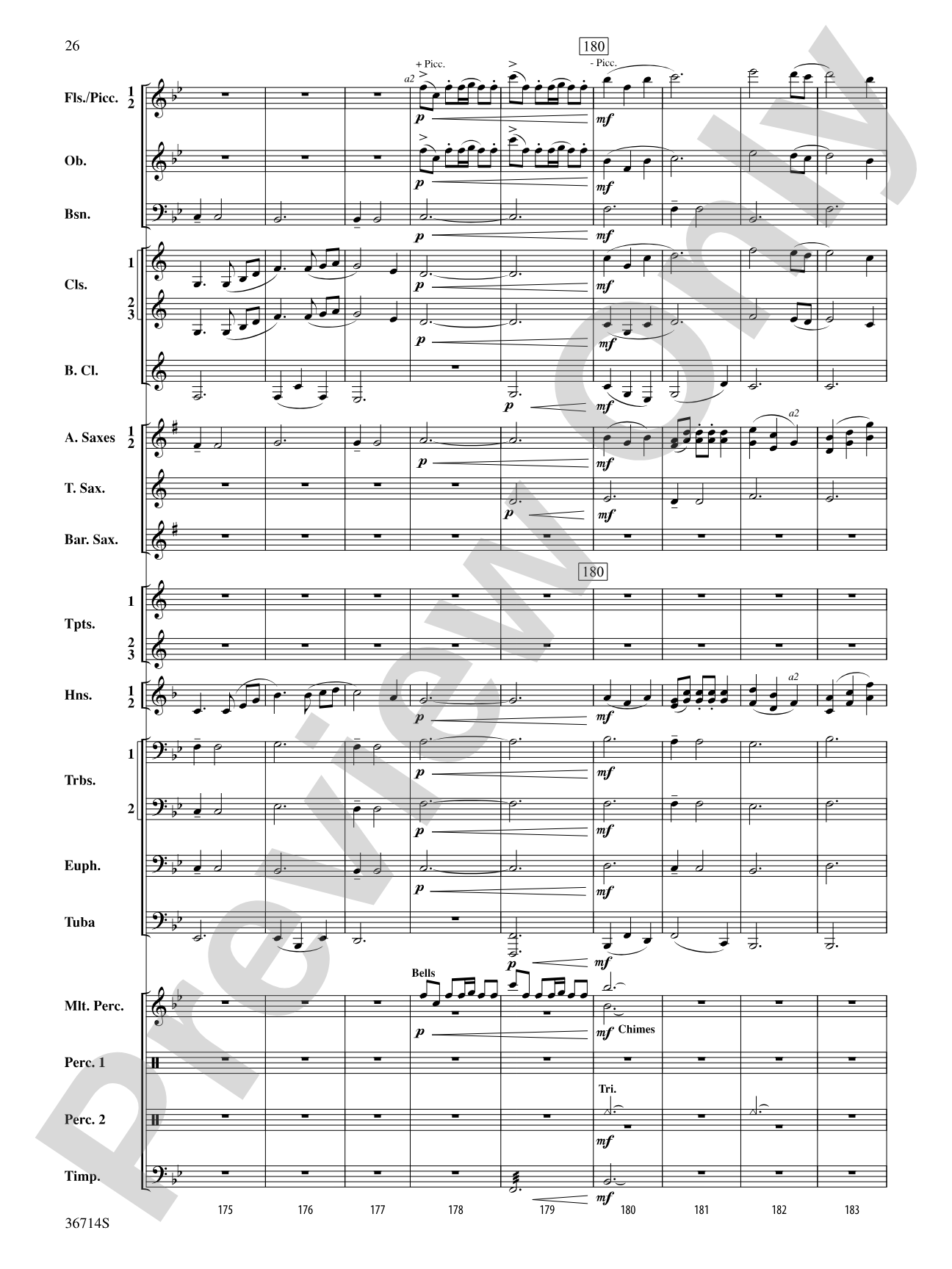 Proclamations: Concert Band Conductor Score & Parts
