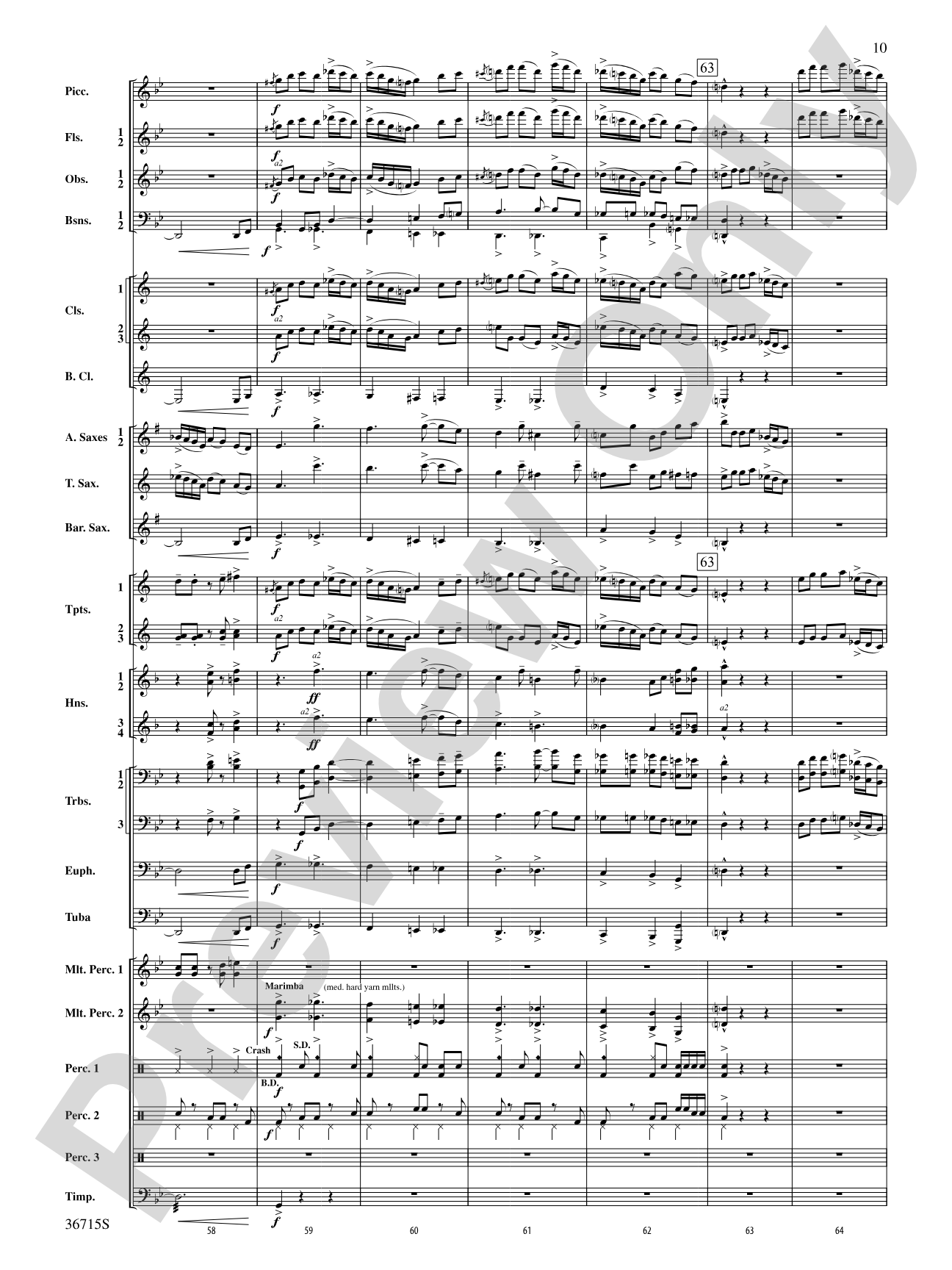 See Rock City: Concert Band Conductor Score & Parts
