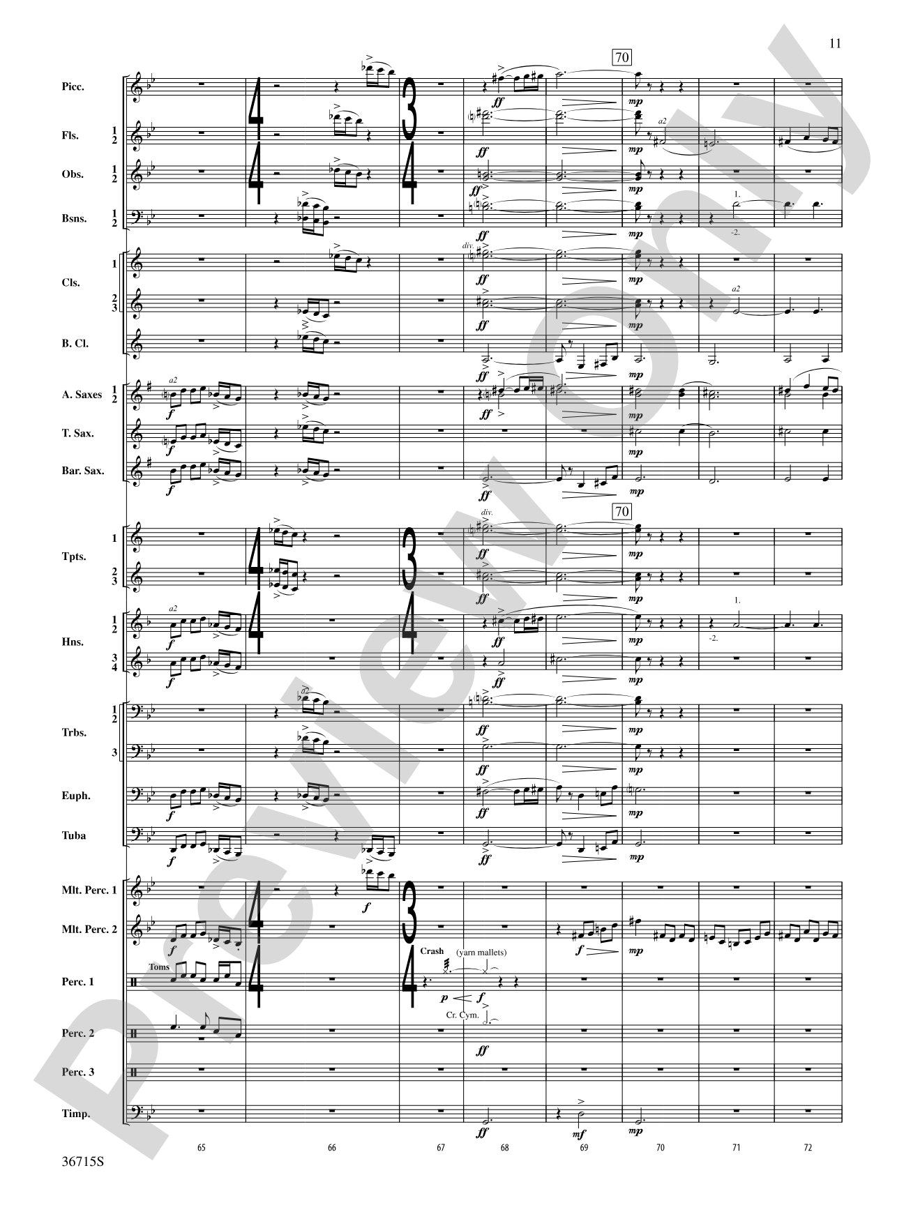 See Rock City: Concert Band Conductor Score & Parts