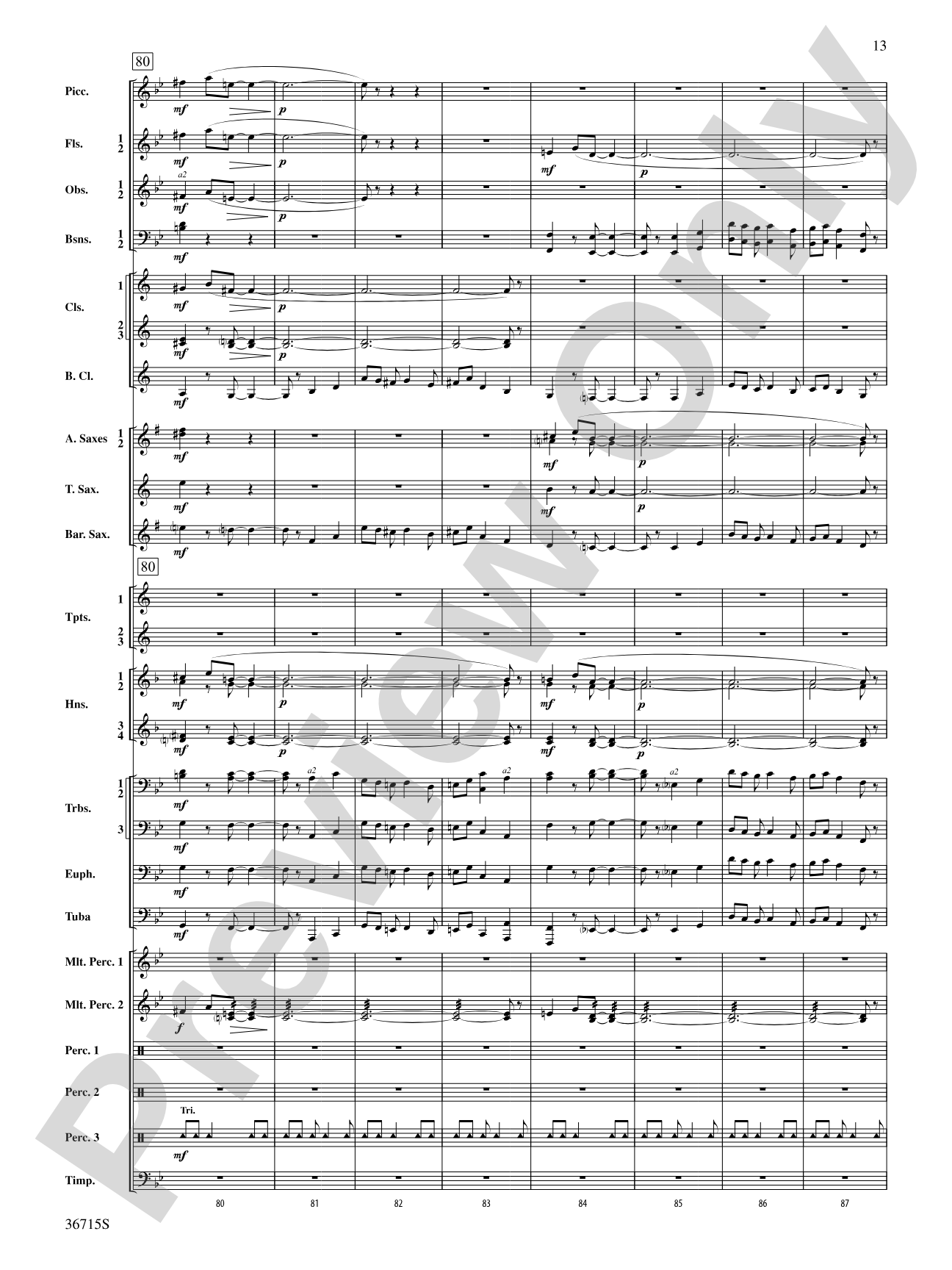 See Rock City: Concert Band Conductor Score & Parts