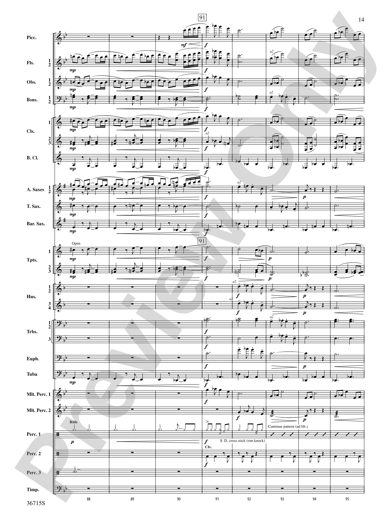 See Rock City: Concert Band Conductor Score & Parts