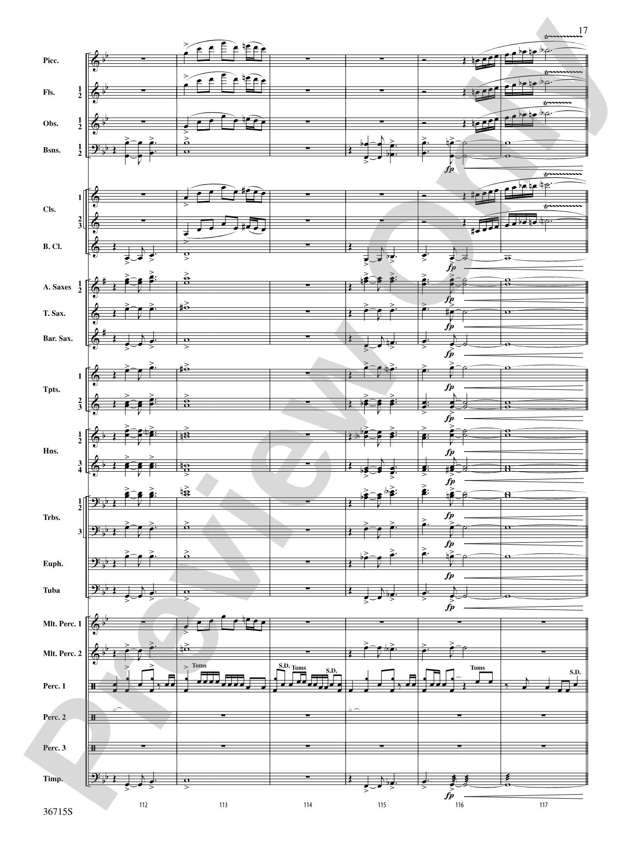 See Rock City: Concert Band Conductor Score & Parts