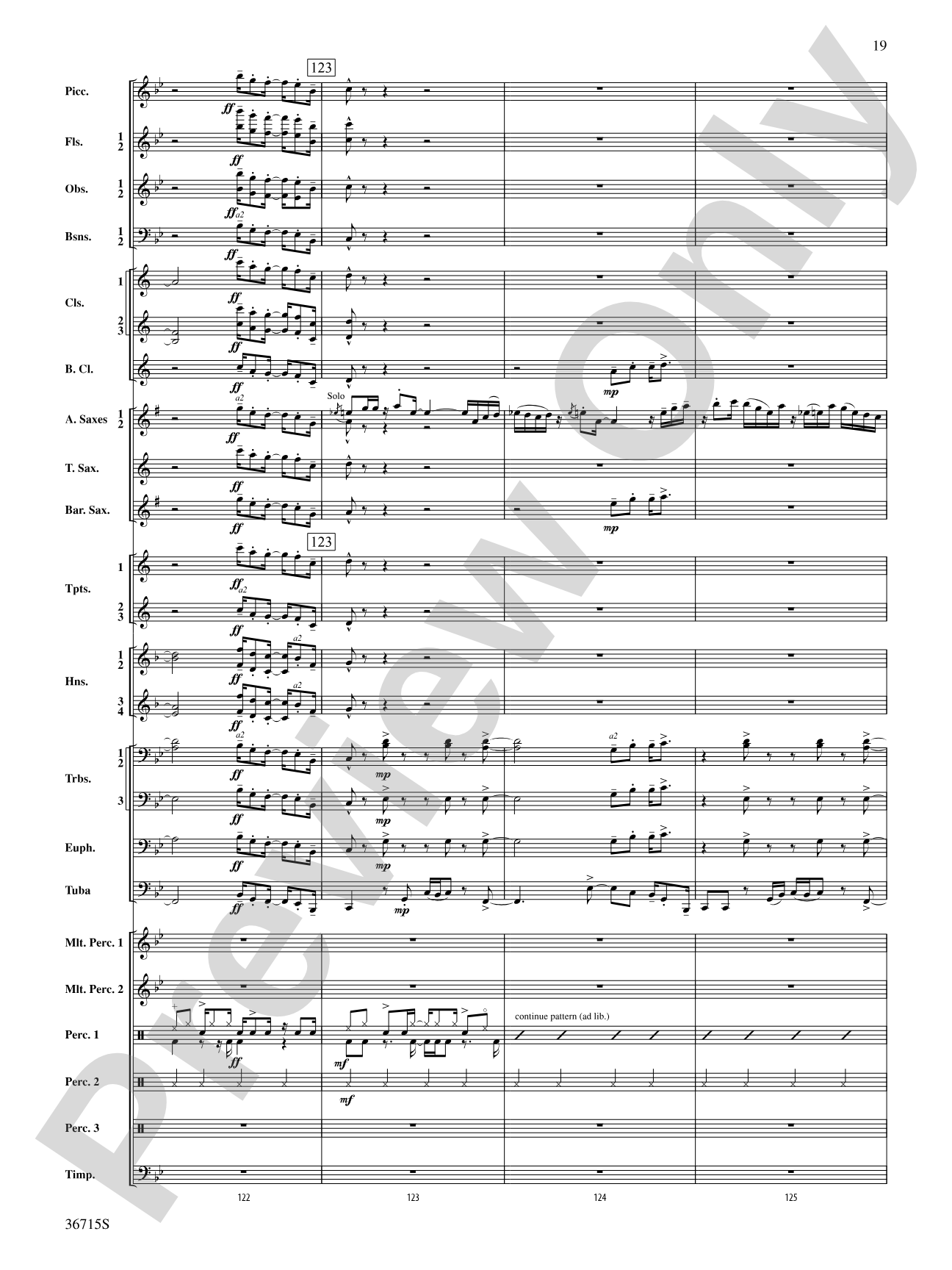 See Rock City: Concert Band Conductor Score & Parts