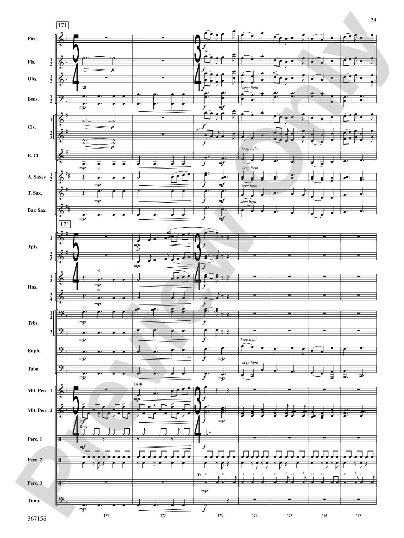 See Rock City: Concert Band Conductor Score & Parts