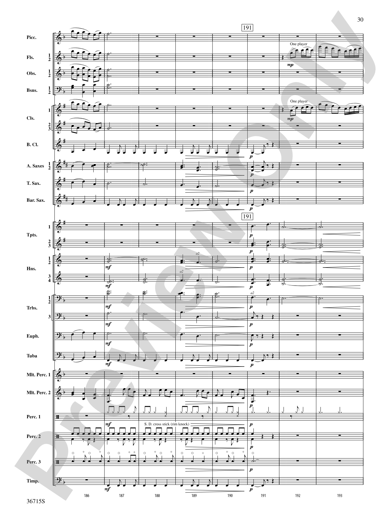 See Rock City: Concert Band Conductor Score & Parts