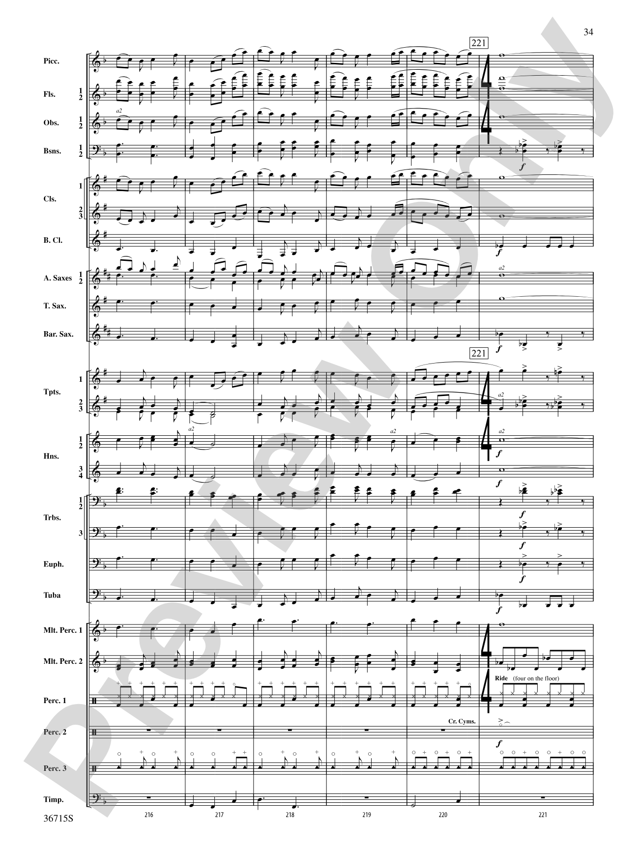 See Rock City: Concert Band Conductor Score & Parts