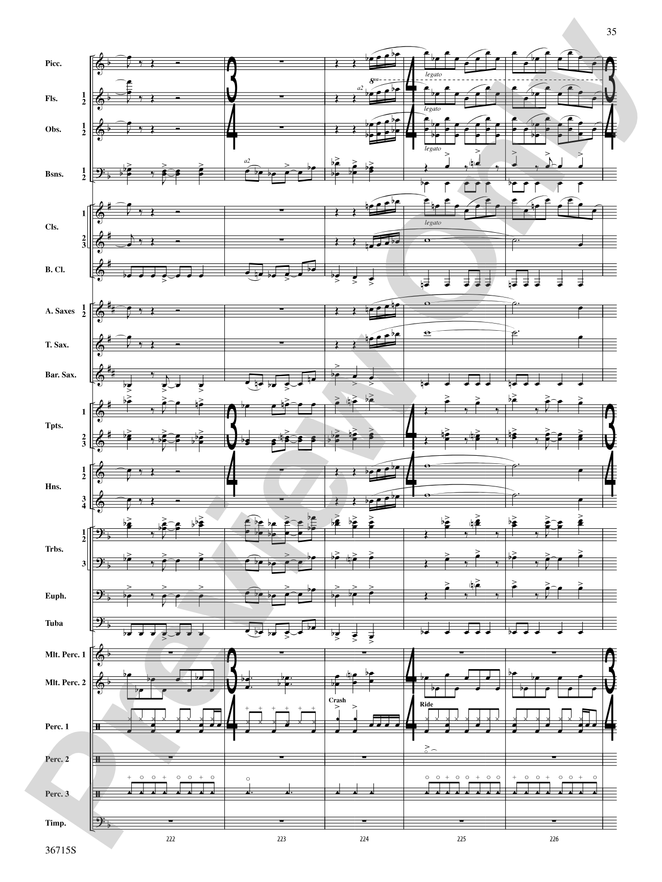 See Rock City: Concert Band Conductor Score & Parts