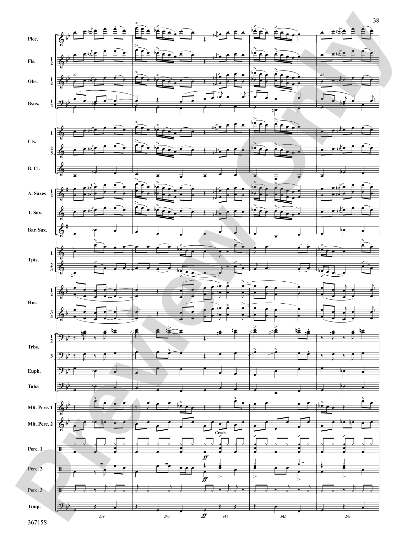 See Rock City: Concert Band Conductor Score & Parts