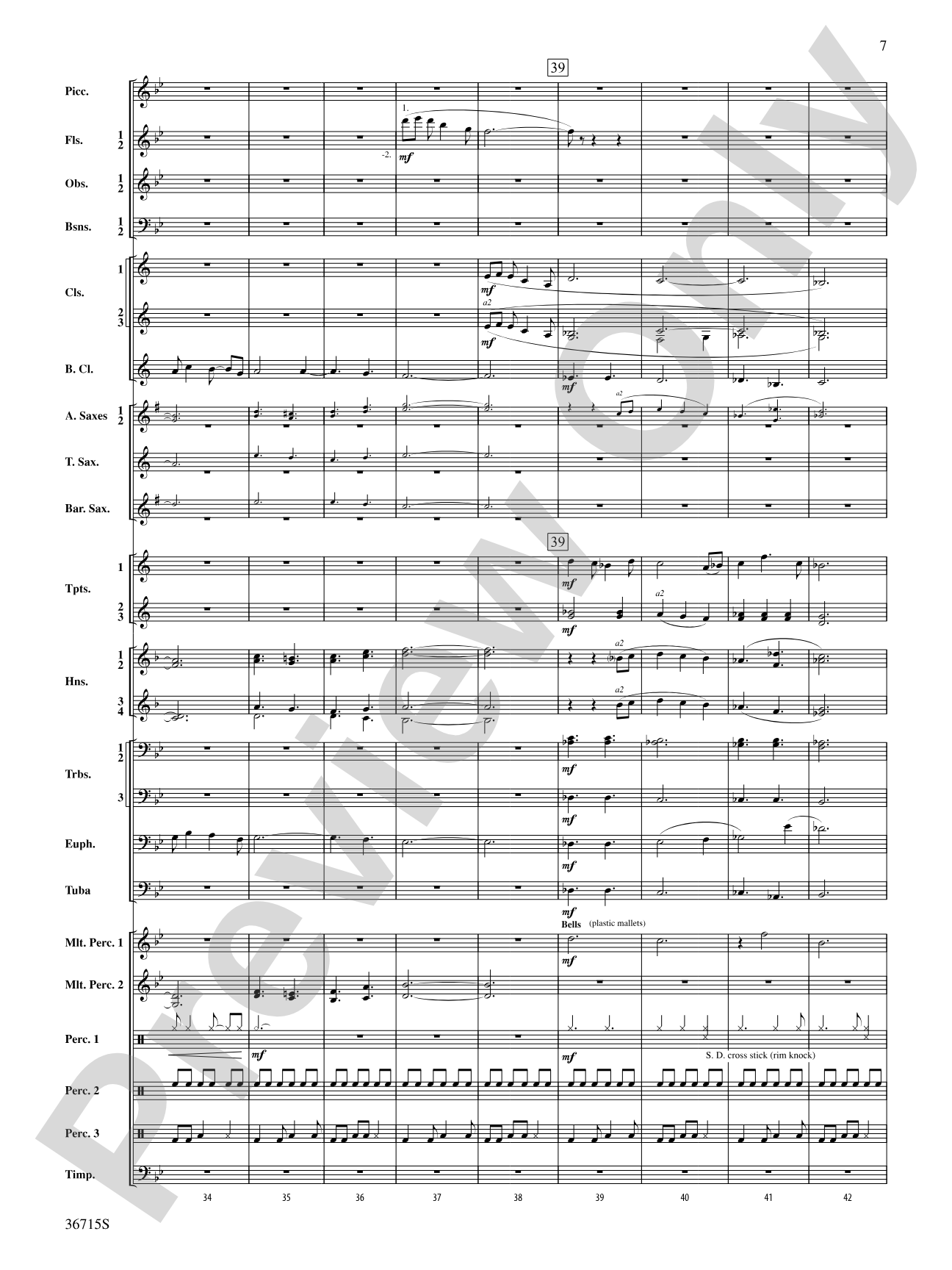 See Rock City: Concert Band Conductor Score & Parts