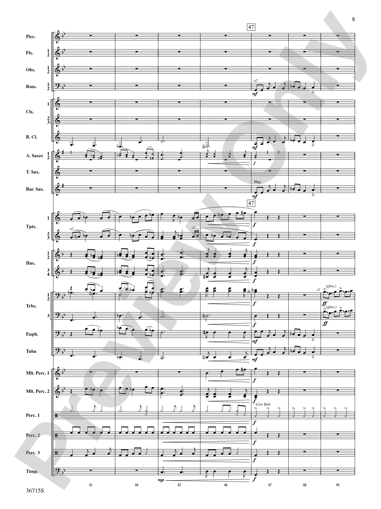 See Rock City: Concert Band Conductor Score & Parts