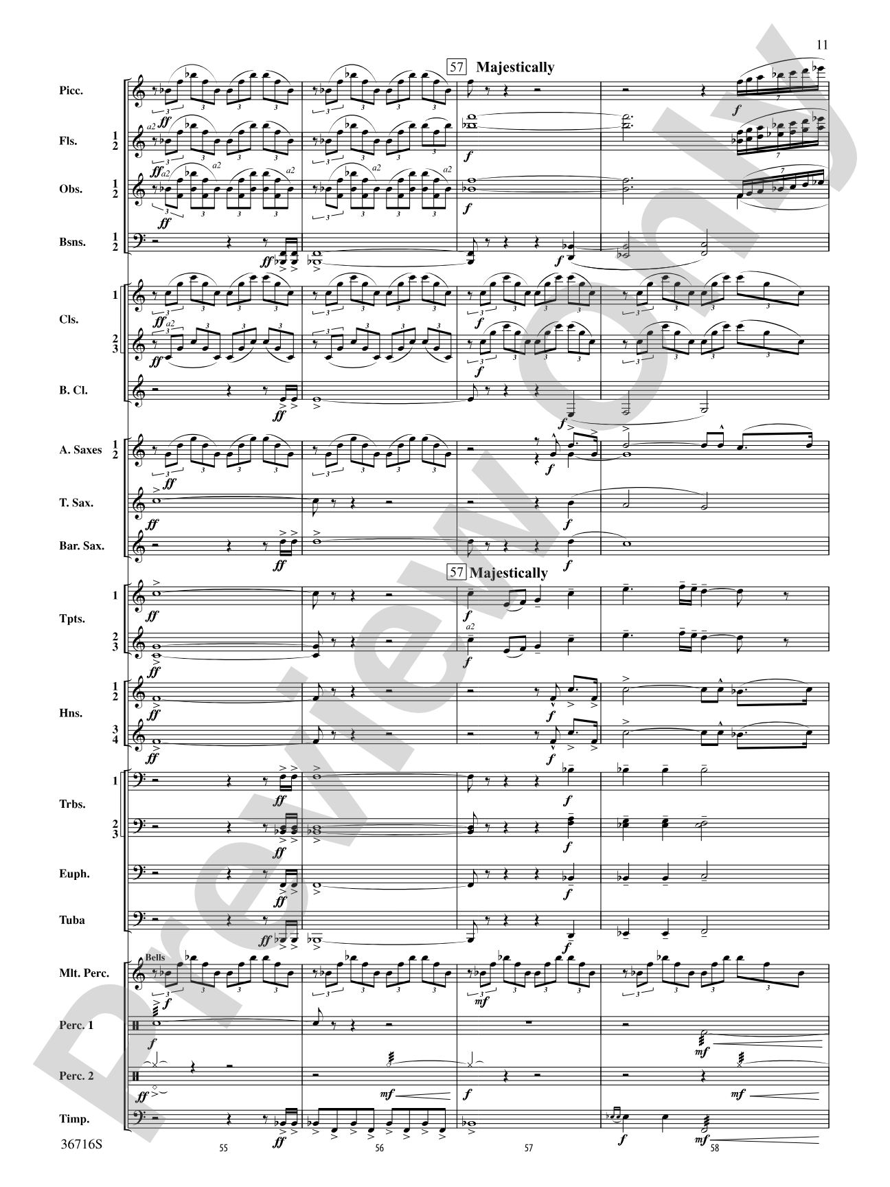 Redemption: Concert Band Conductor Score & Parts