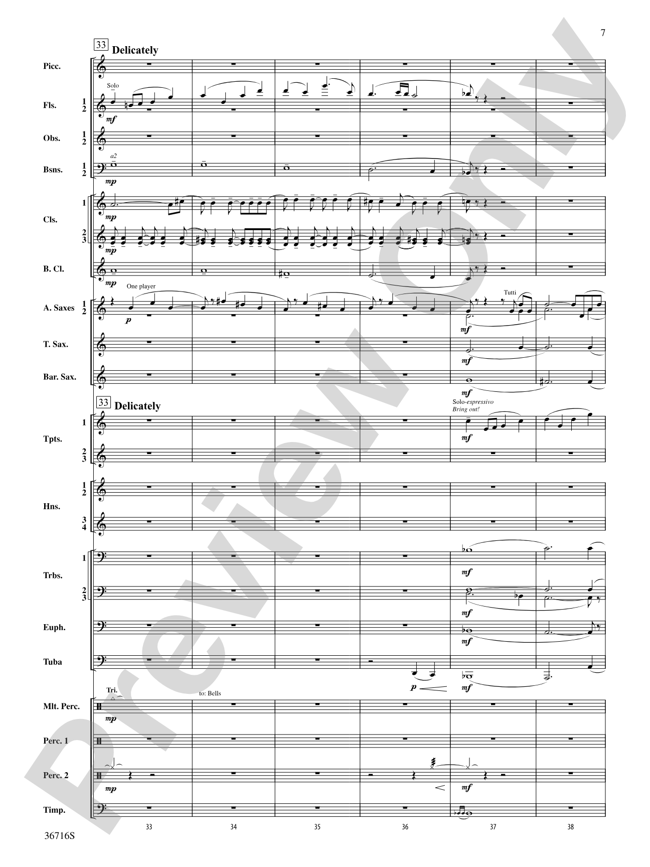 Redemption: Concert Band Conductor Score & Parts