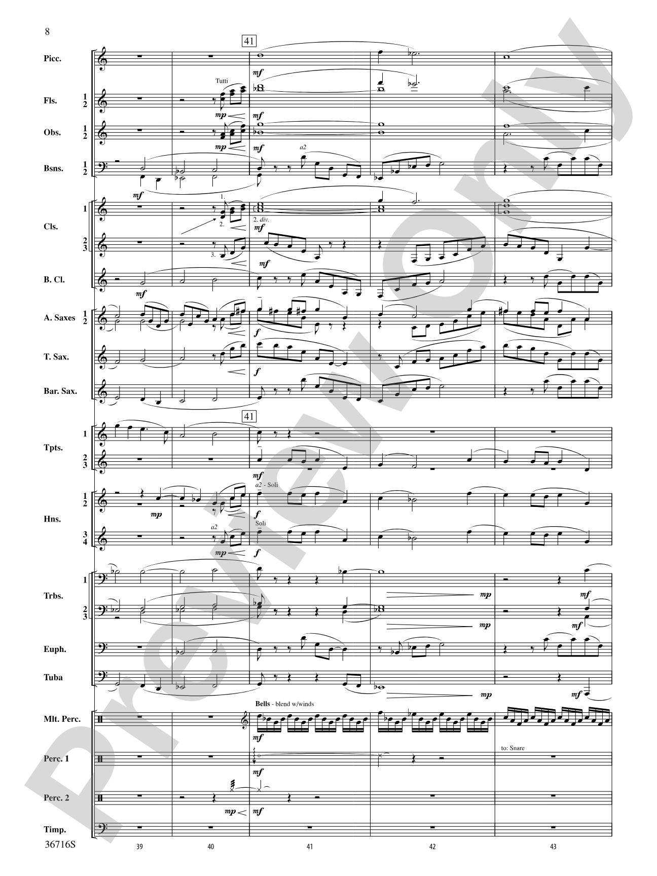 Redemption: Concert Band Conductor Score & Parts