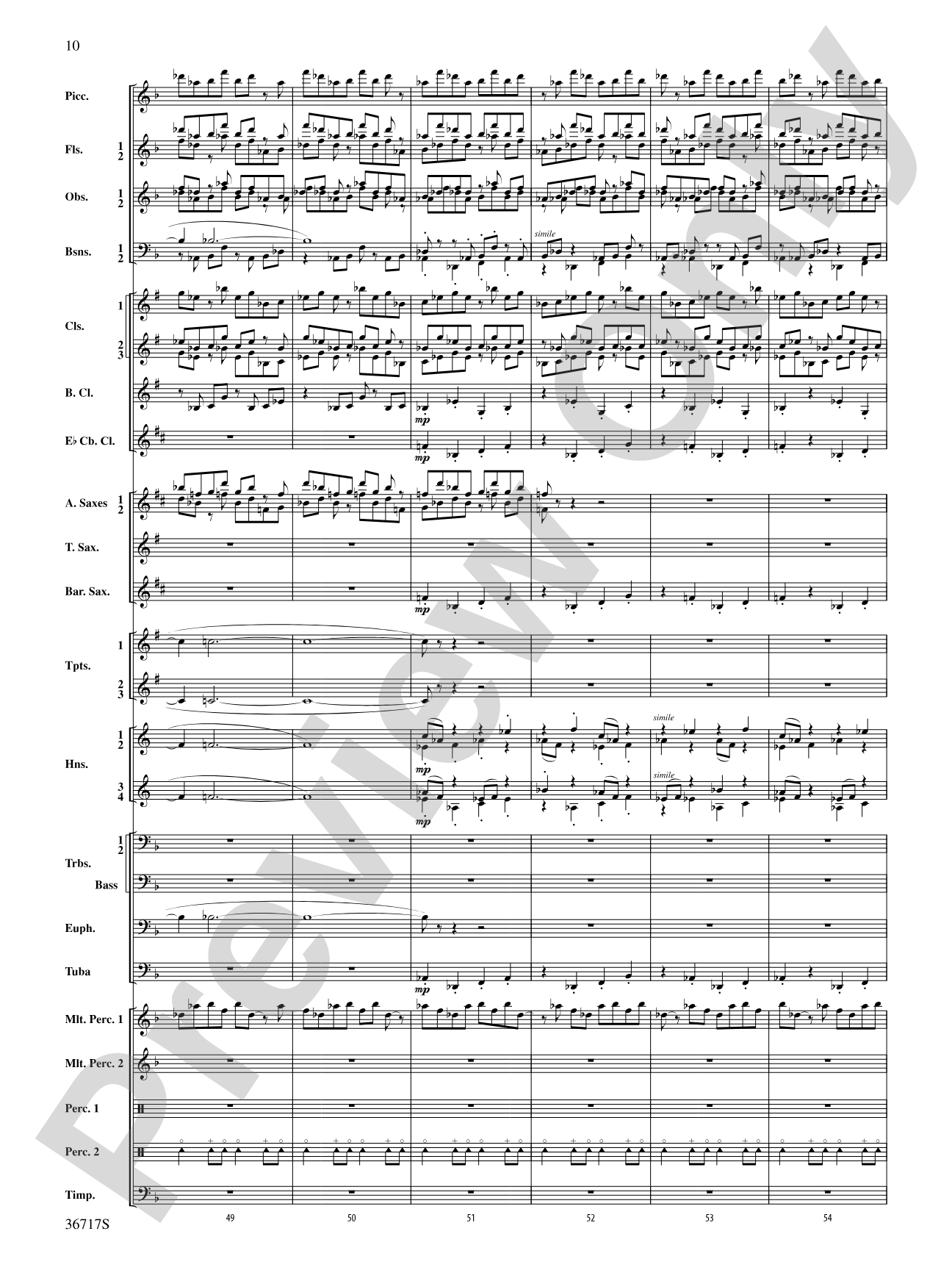 Sparkle: Concert Band Conductor Score & Parts