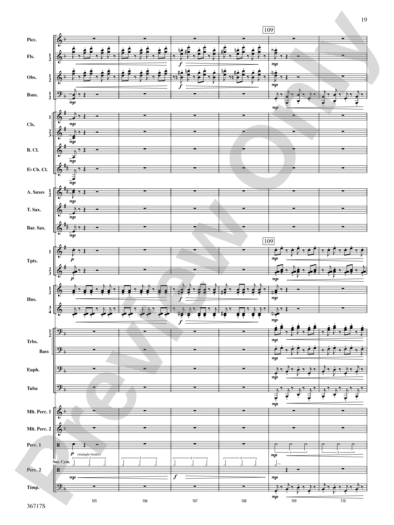 Sparkle: Concert Band Conductor Score & Parts