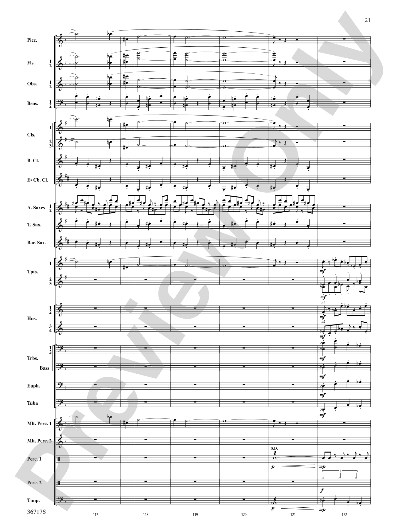 Sparkle: Concert Band Conductor Score & Parts