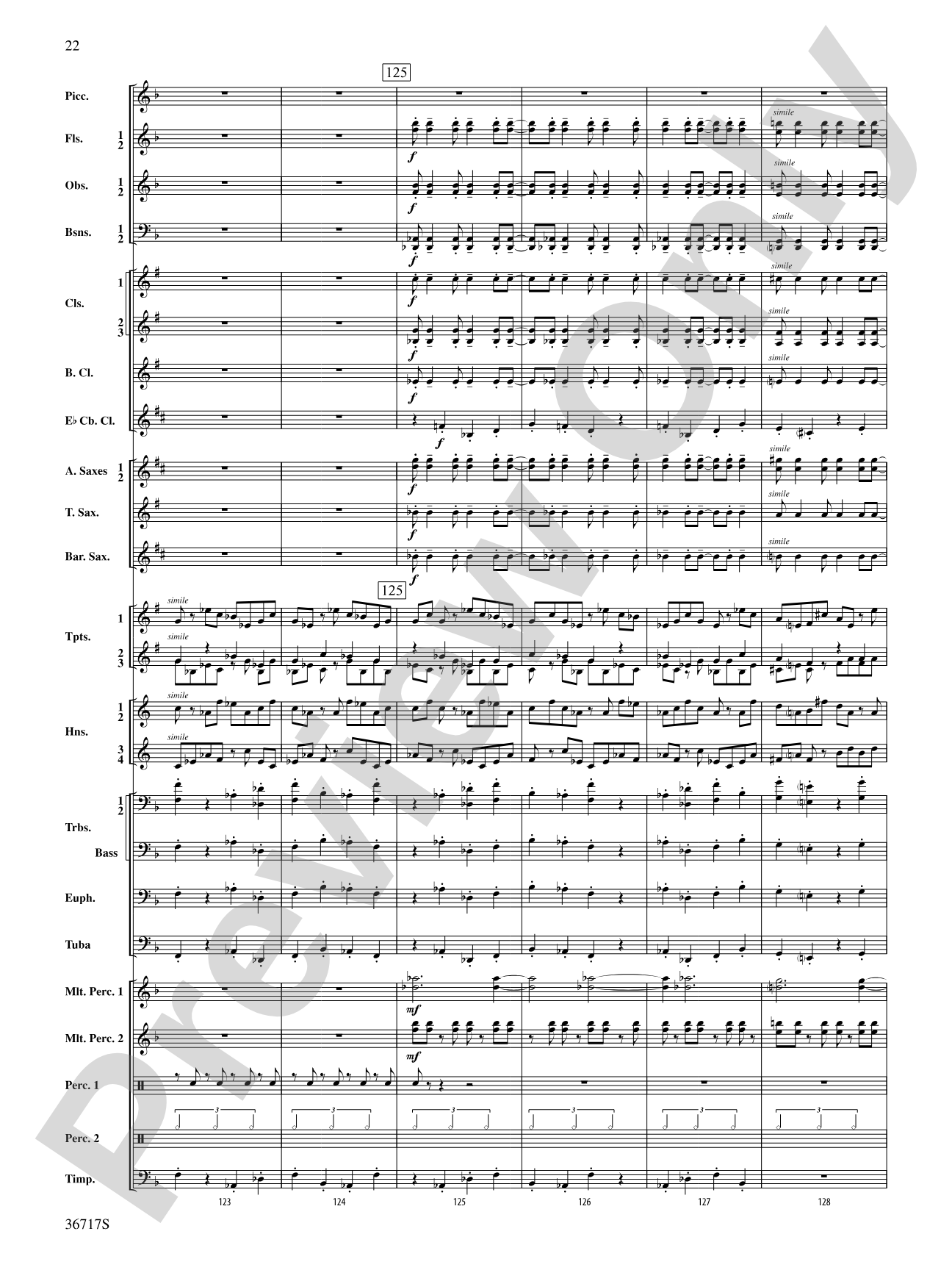 Sparkle: Concert Band Conductor Score & Parts