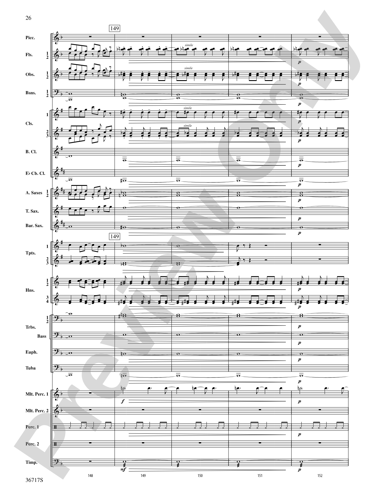 Sparkle: Concert Band Conductor Score & Parts