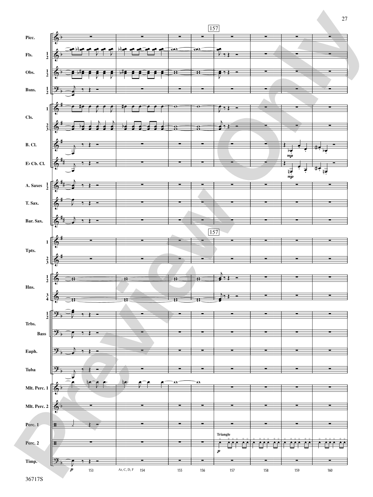 Sparkle: Concert Band Conductor Score & Parts