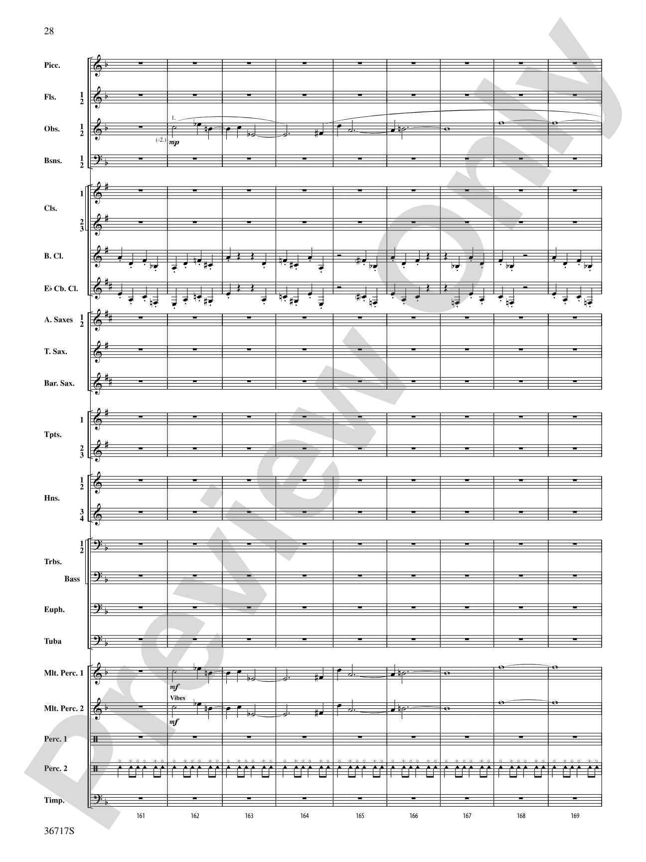 Sparkle: Concert Band Conductor Score & Parts