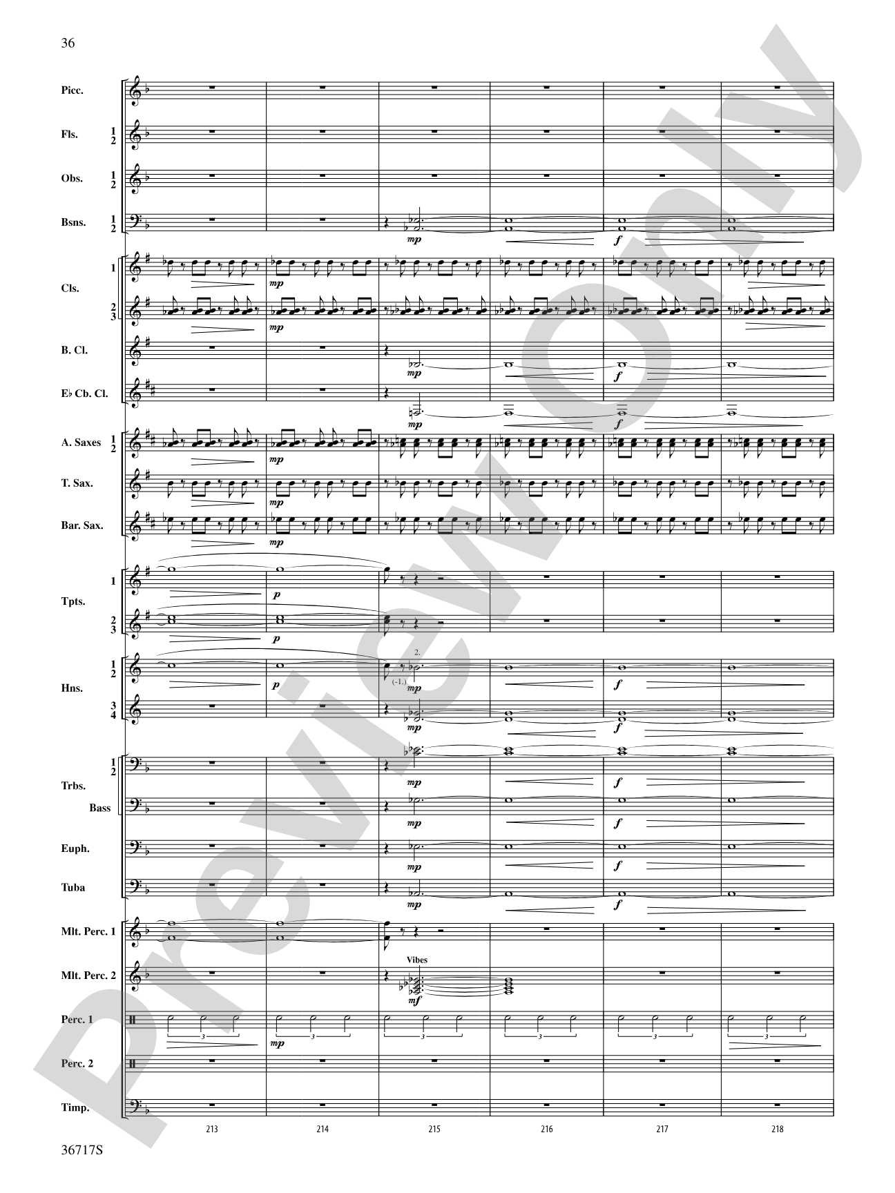 Sparkle: Concert Band Conductor Score & Parts