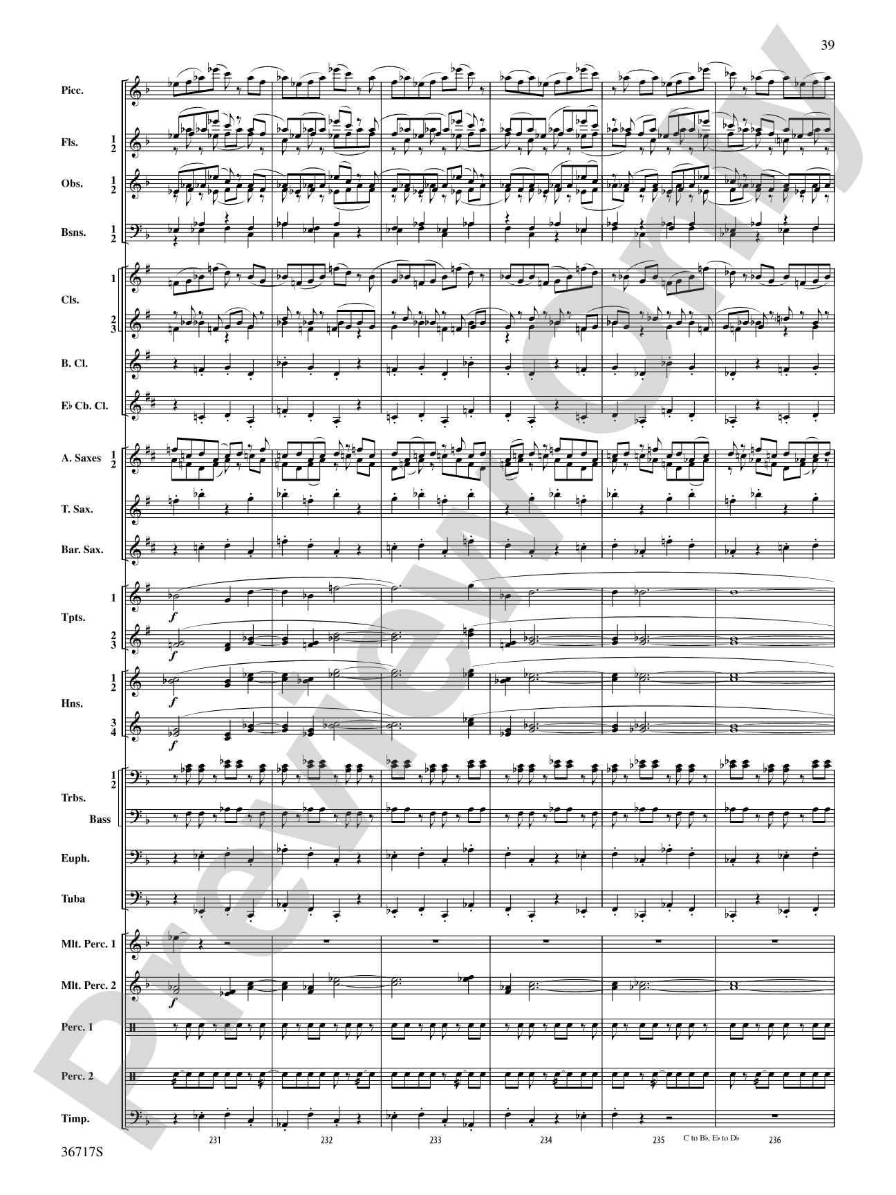 Sparkle: Concert Band Conductor Score & Parts