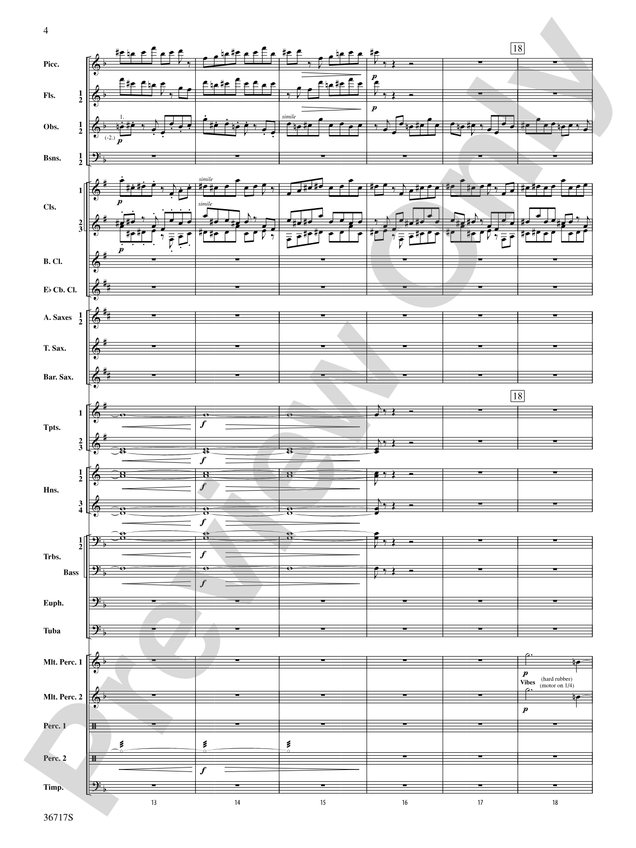 Sparkle: Concert Band Conductor Score & Parts
