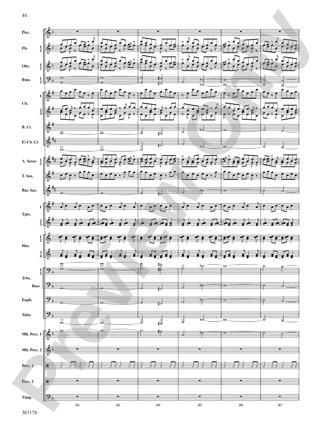 Sparkle: Concert Band Conductor Score & Parts