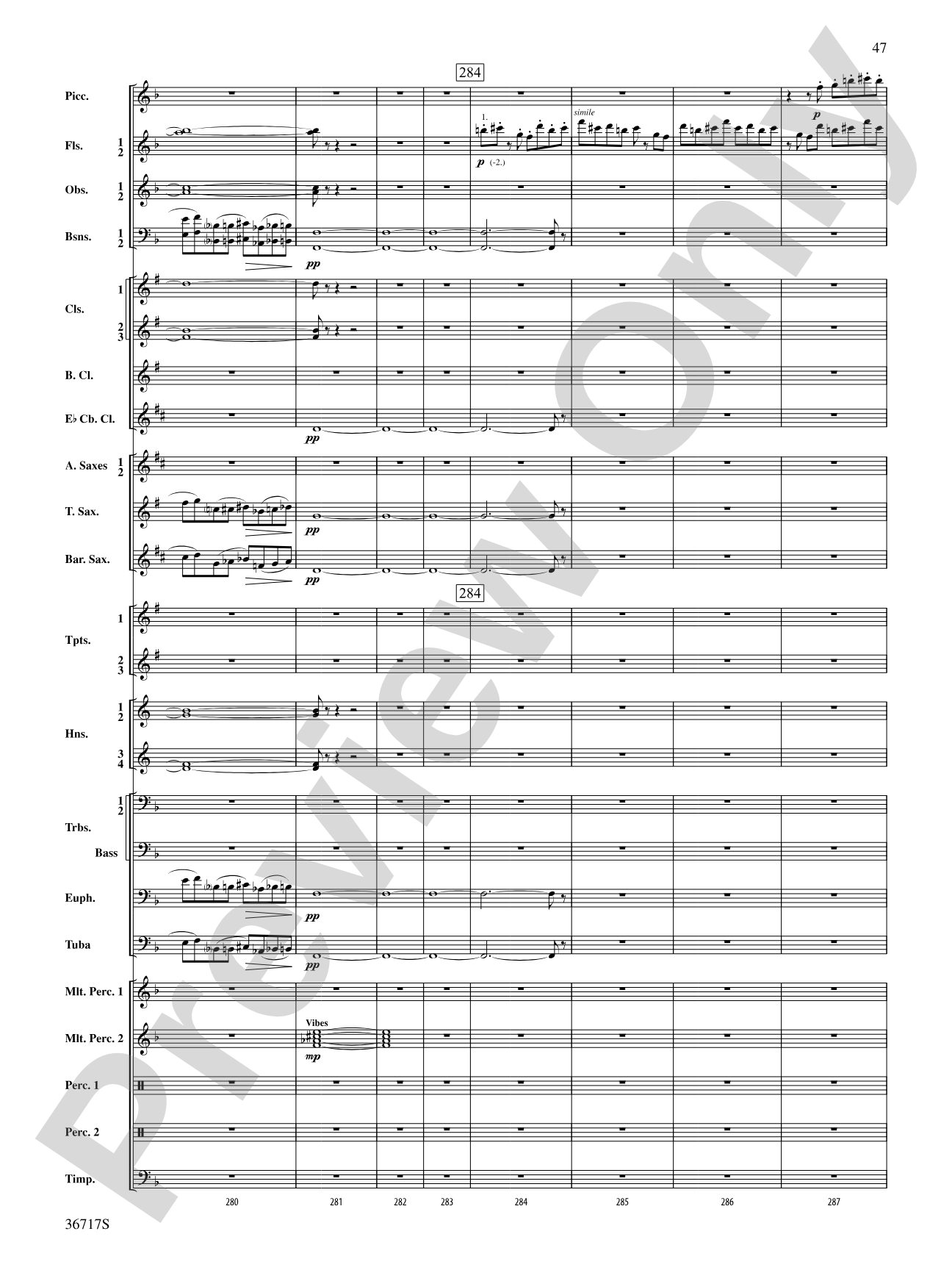 Sparkle: Concert Band Conductor Score & Parts