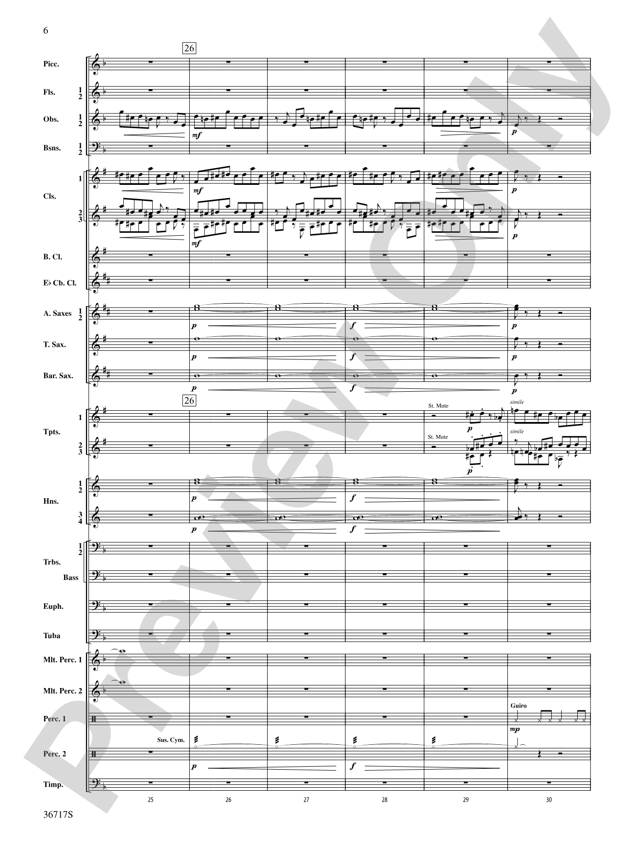Sparkle: Concert Band Conductor Score & Parts