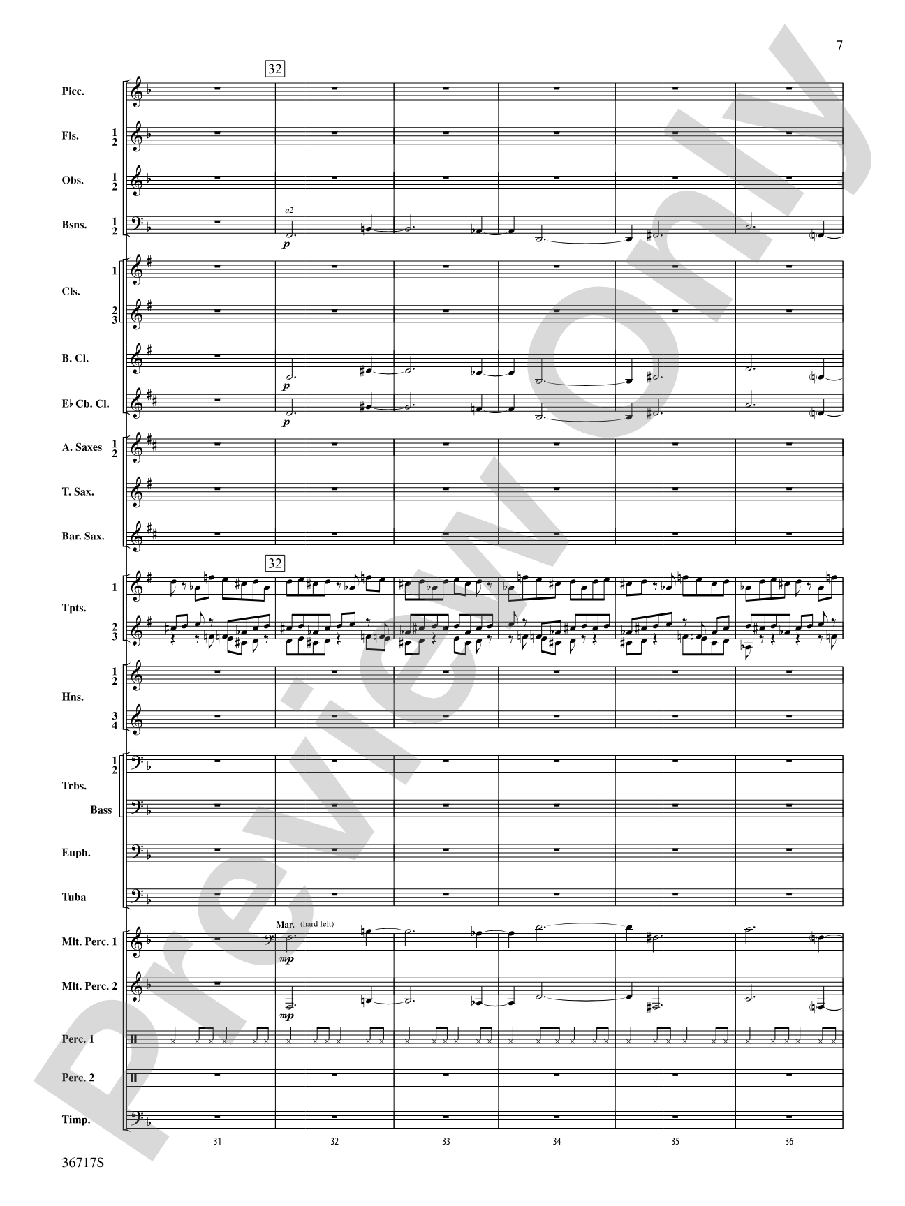 Sparkle: Concert Band Conductor Score & Parts