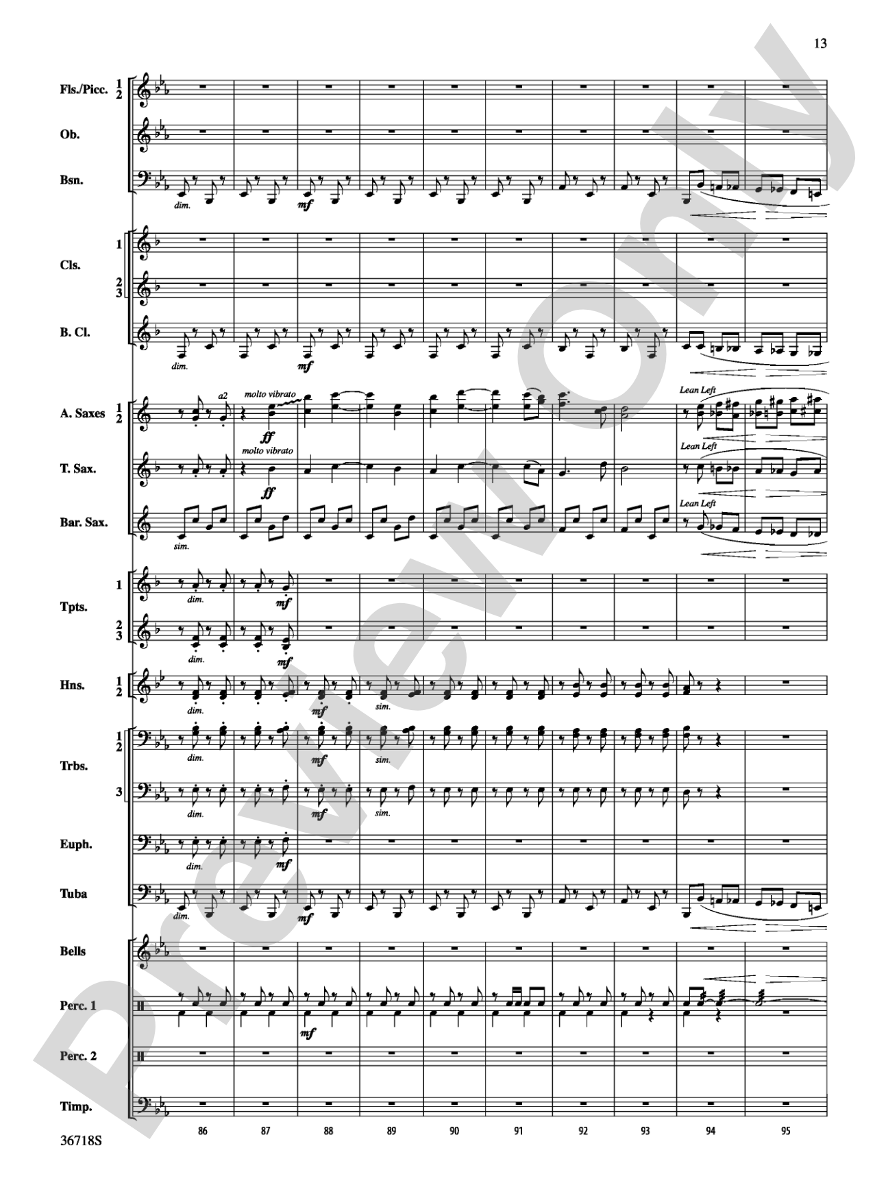 Clown Act: Concert Band Conductor Score & Parts