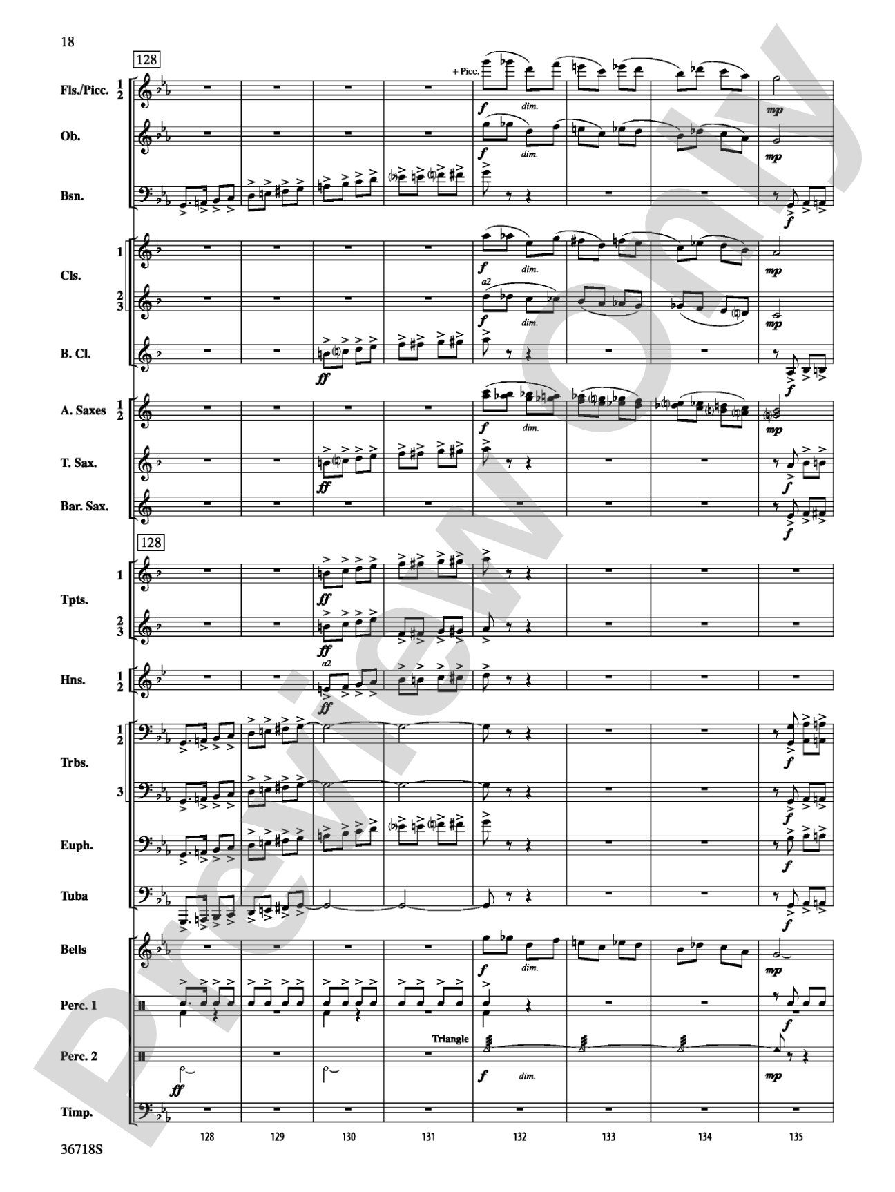 Clown Act: Concert Band Conductor Score & Parts