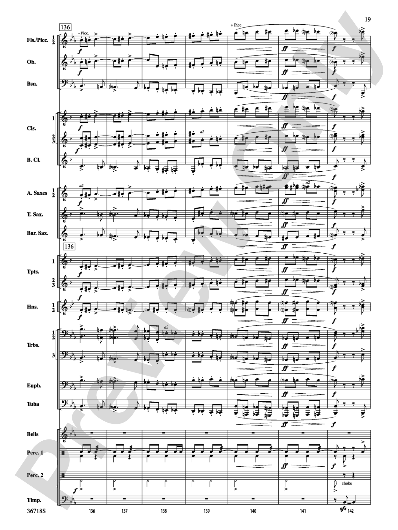 Clown Act: Concert Band Conductor Score & Parts
