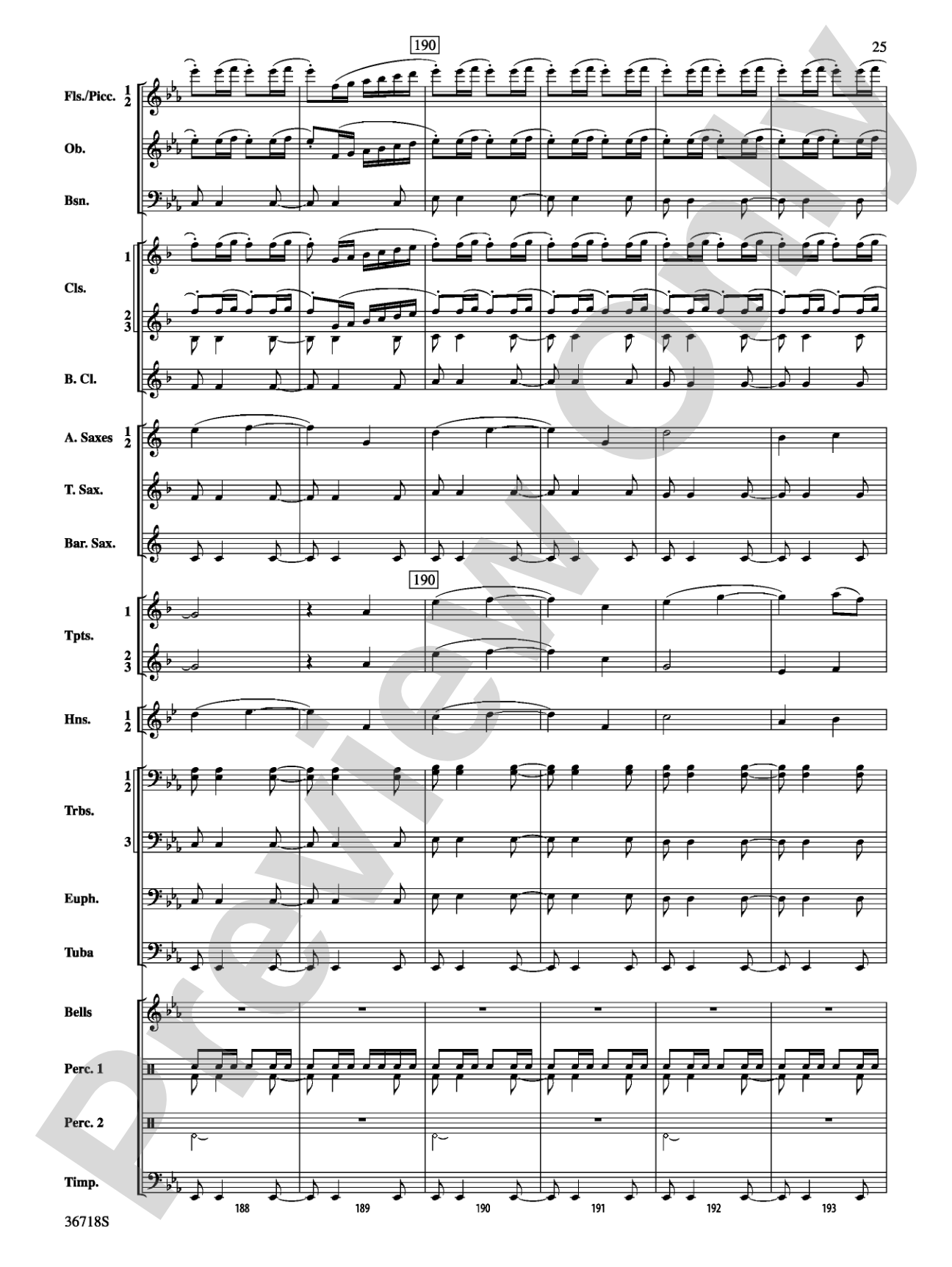 Clown Act: Concert Band Conductor Score & Parts