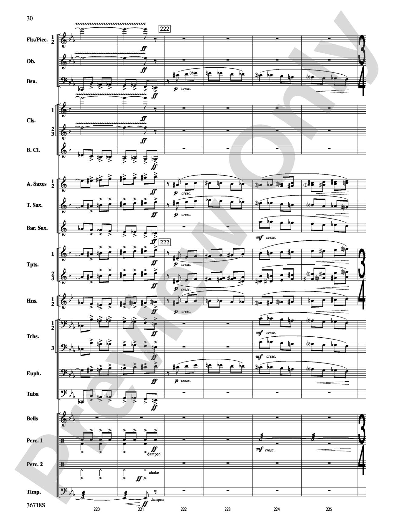 Clown Act: Concert Band Conductor Score & Parts