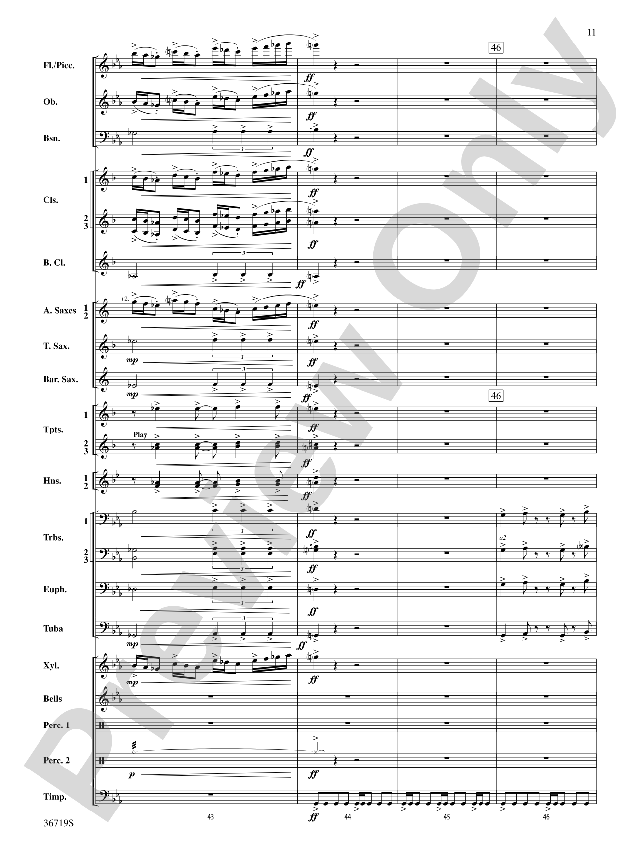 Ignition: Concert Band Conductor Score & Parts