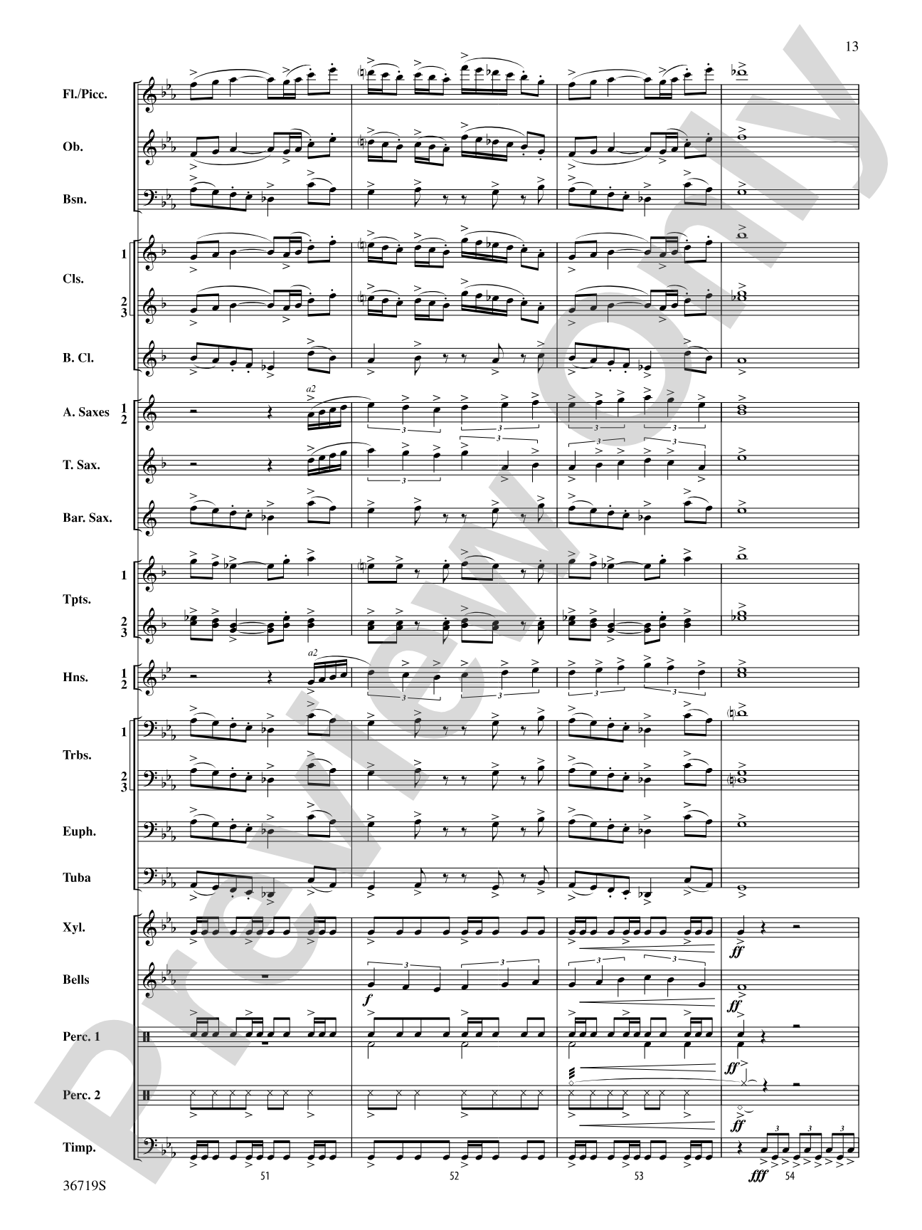 Ignition: Concert Band Conductor Score & Parts