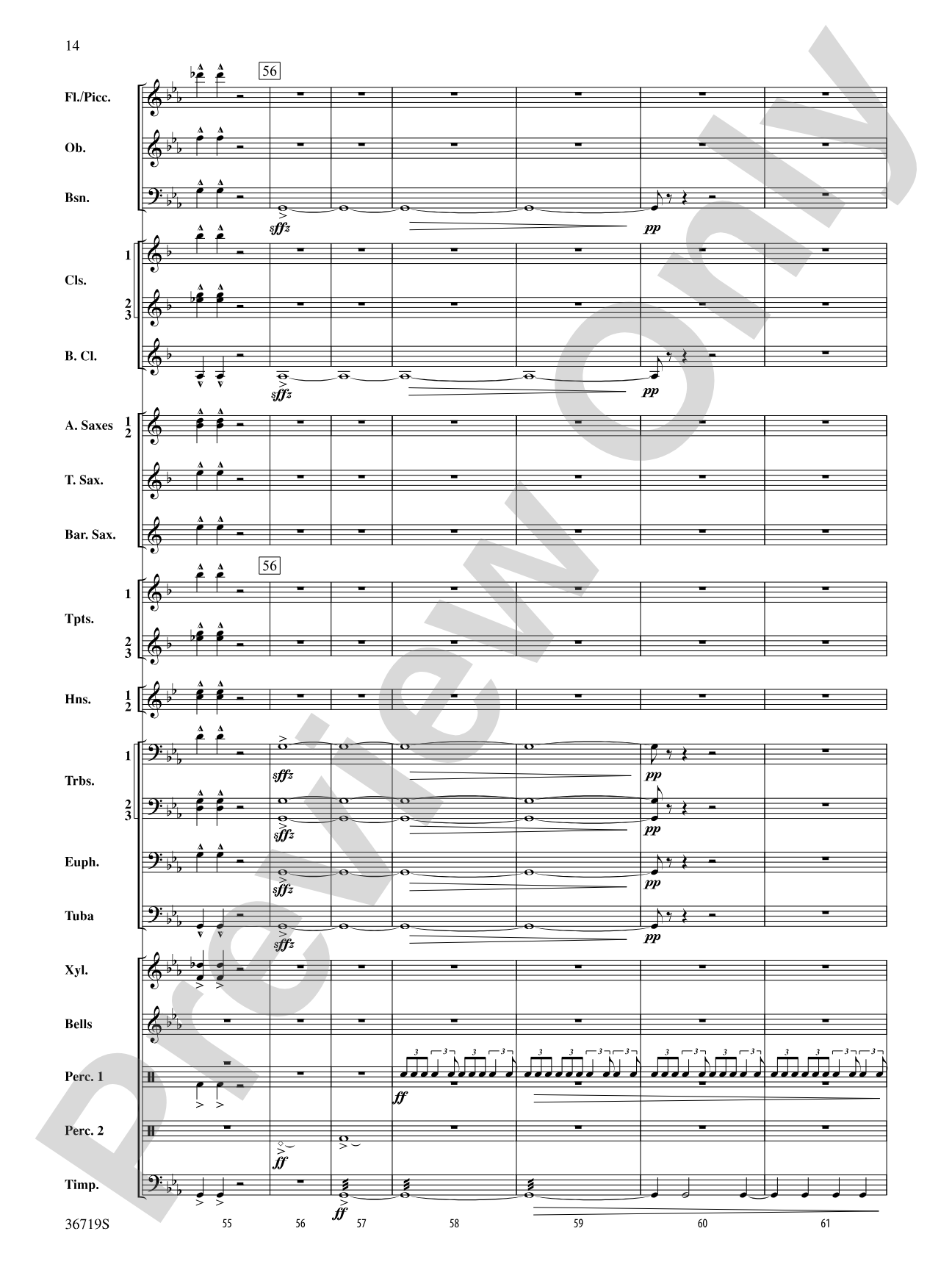 Ignition: Concert Band Conductor Score & Parts