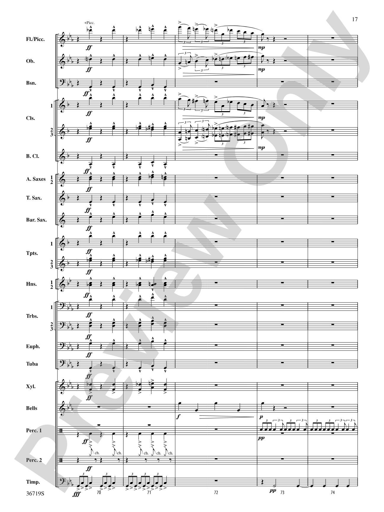 Ignition: Concert Band Conductor Score & Parts