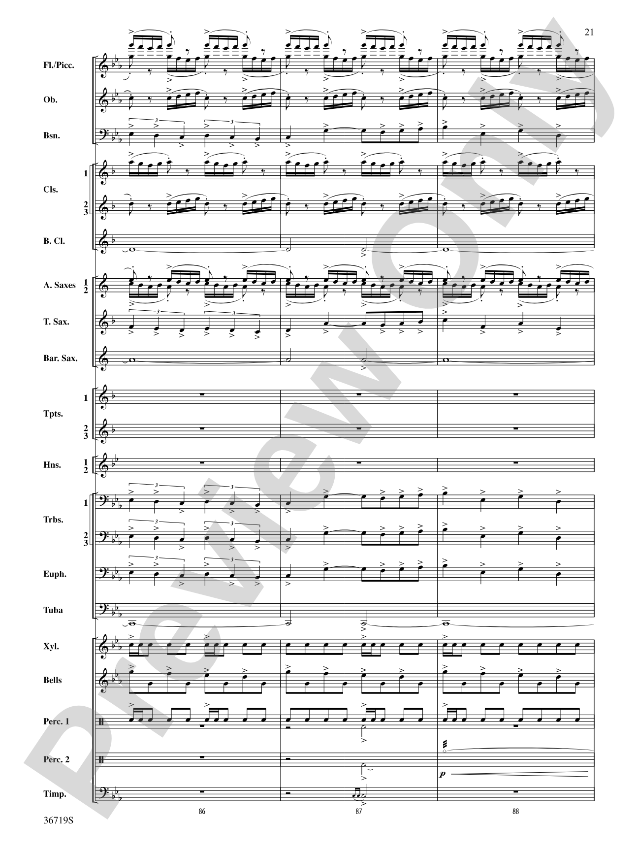 Ignition: Concert Band Conductor Score & Parts