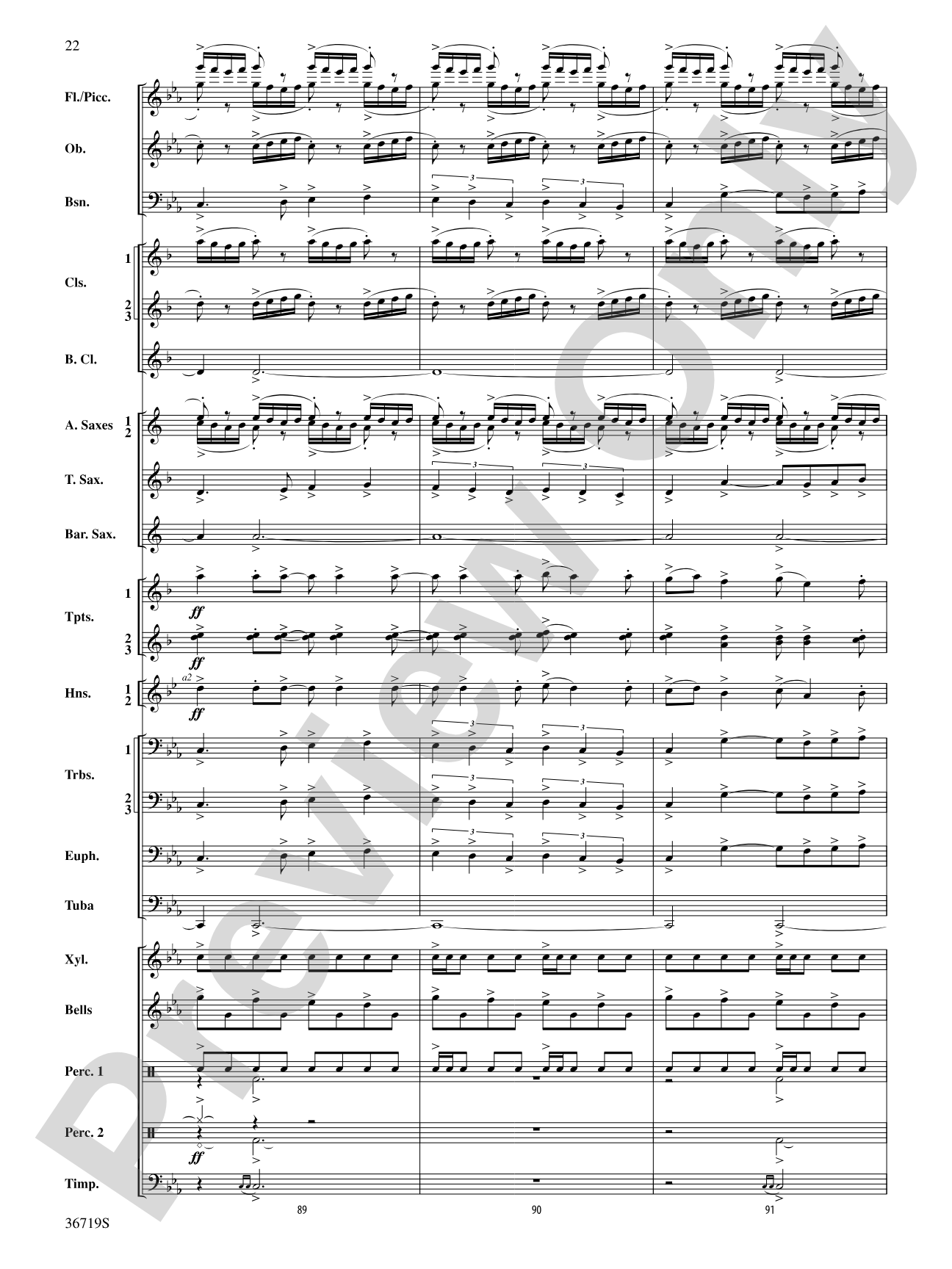 Ignition: Concert Band Conductor Score & Parts