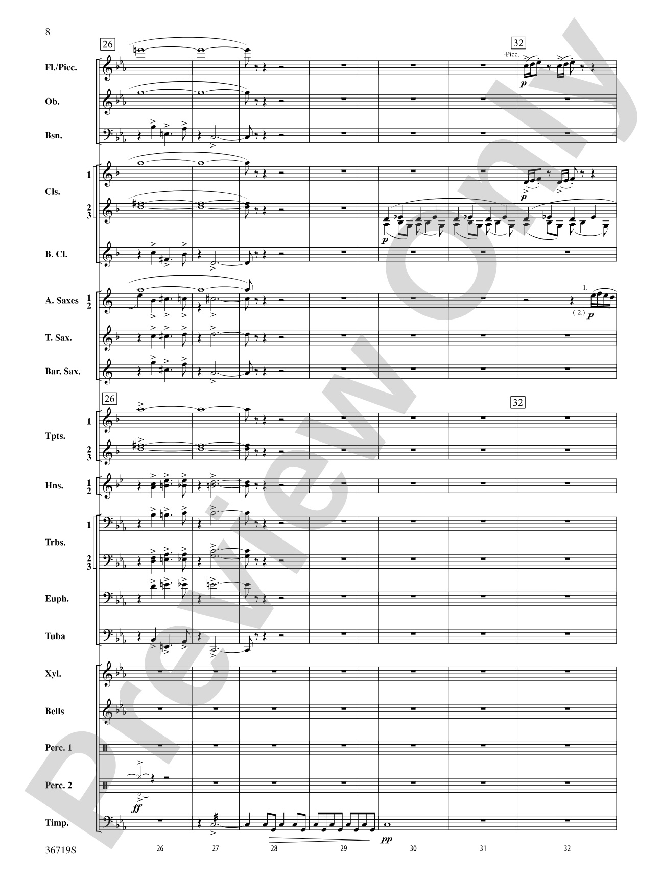 Ignition: Concert Band Conductor Score & Parts