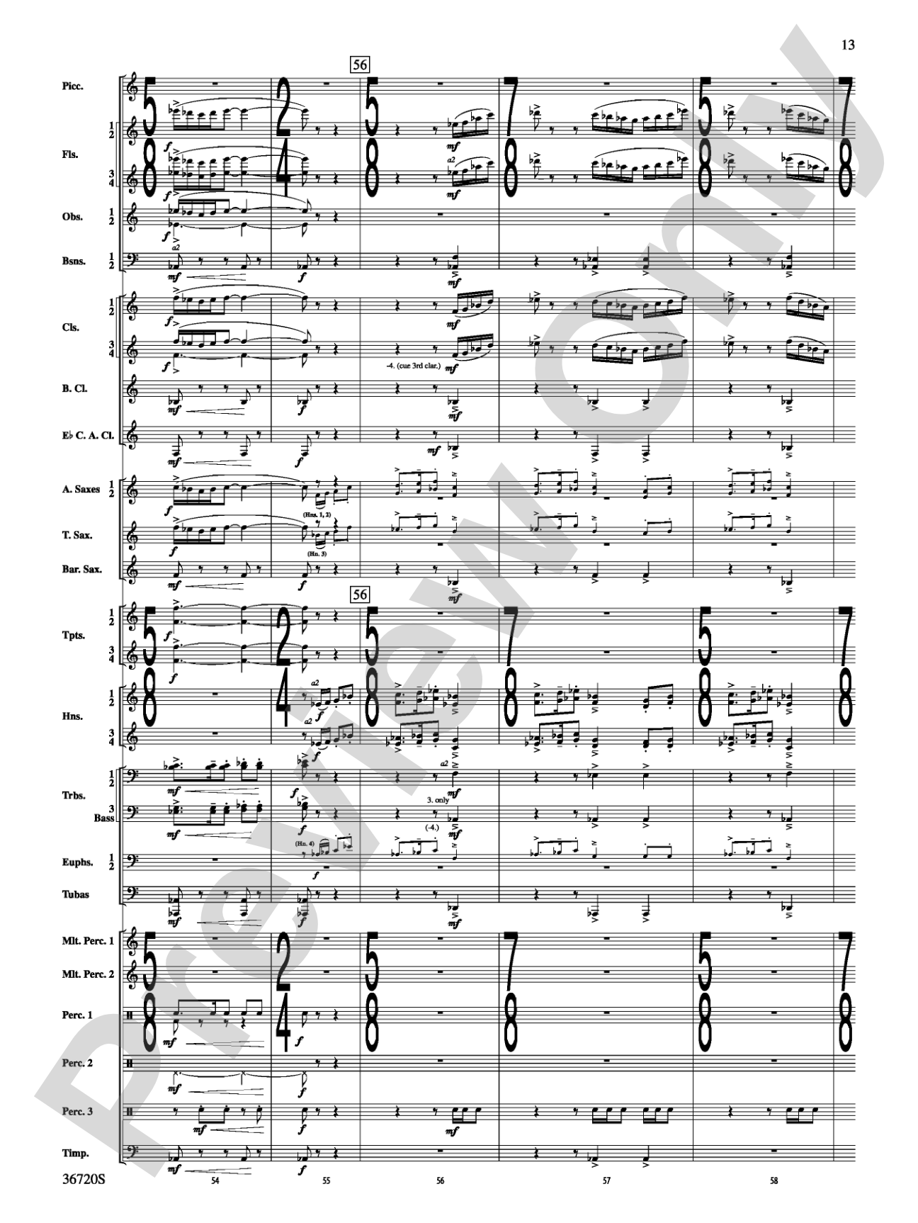 Tribute: Concert Band Conductor Score & Parts
